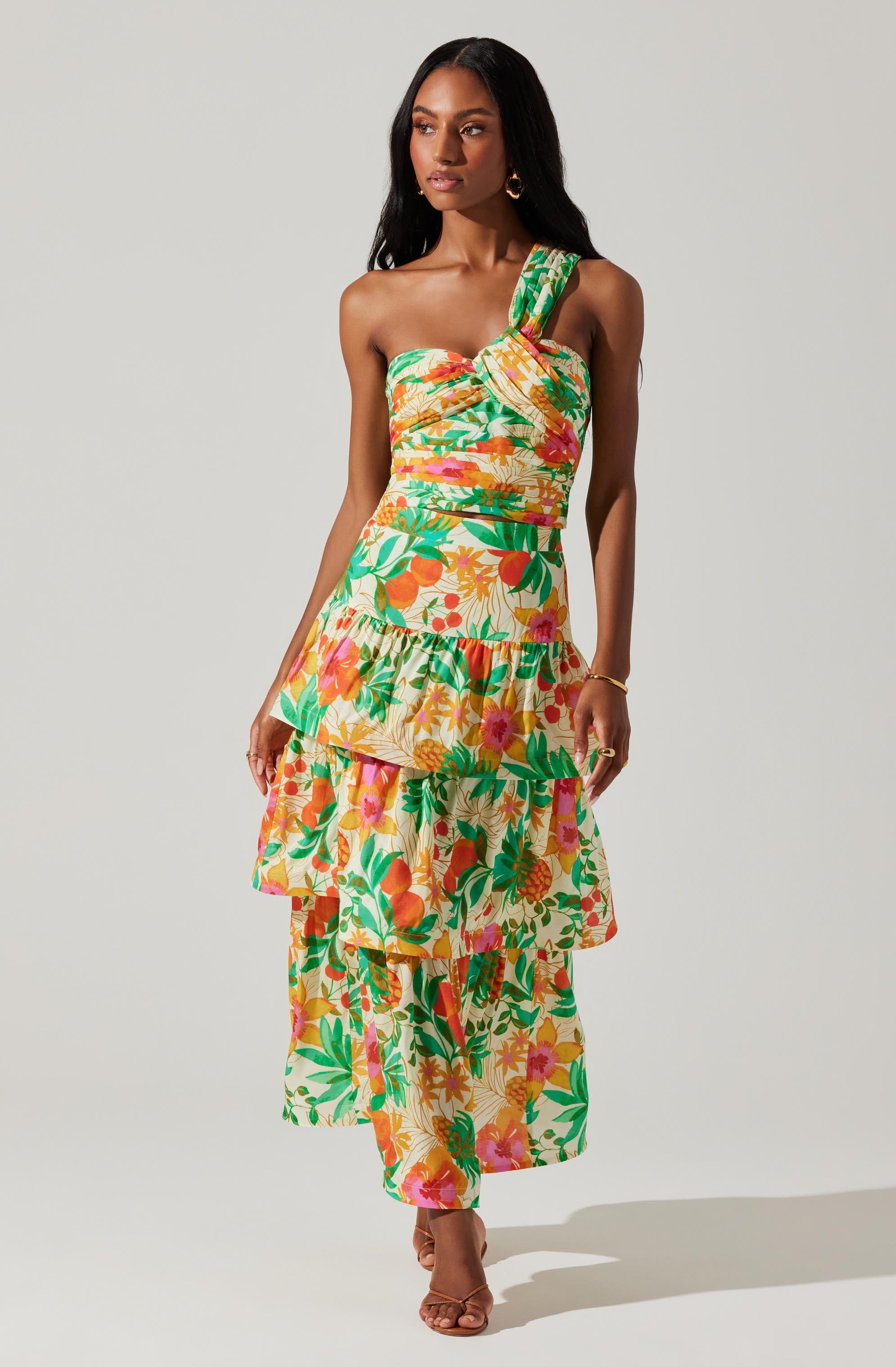 Daya One-Shoulder Crop Top-Aljck