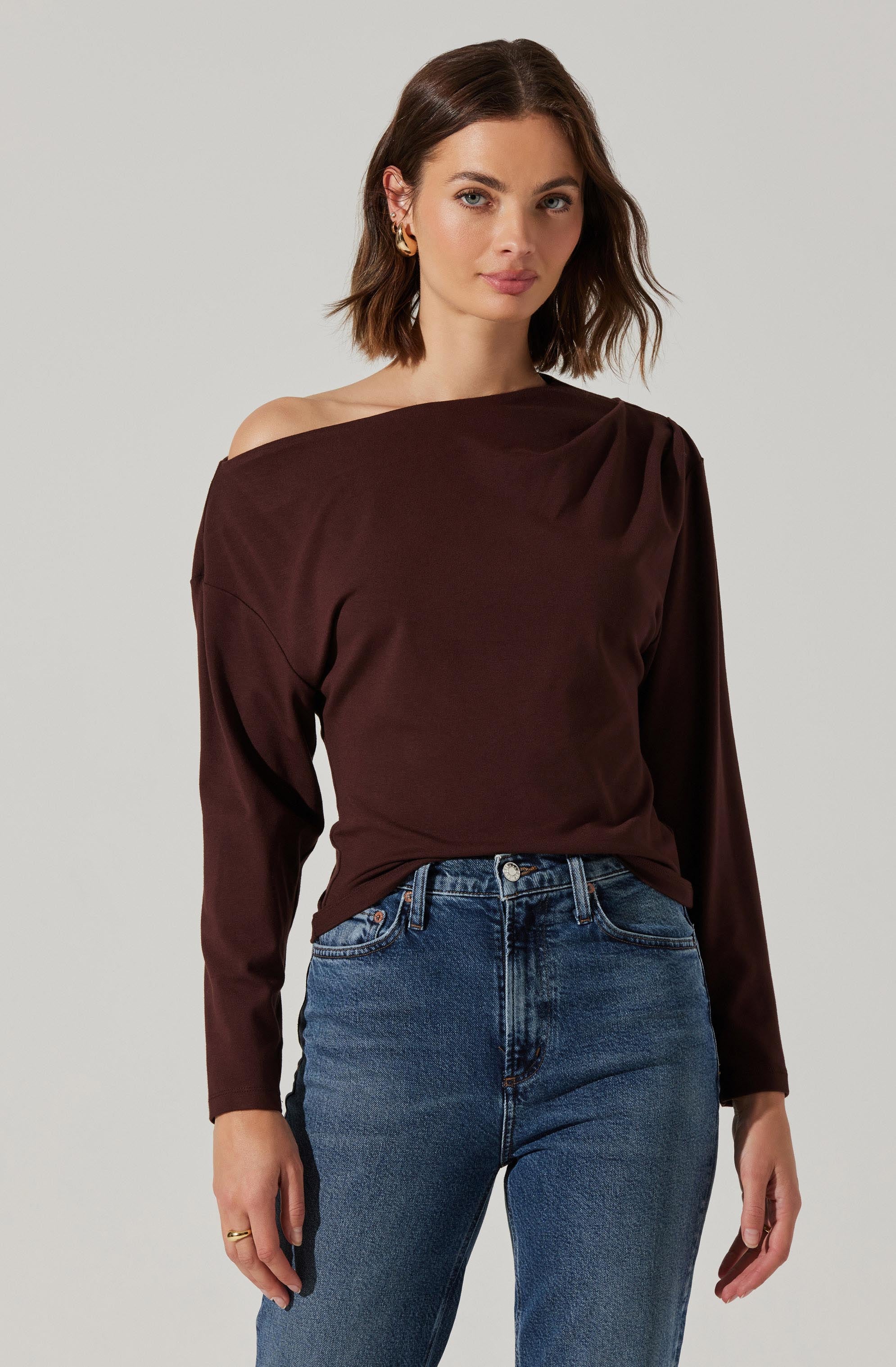 Nary Off Shoulder Top-Aljck