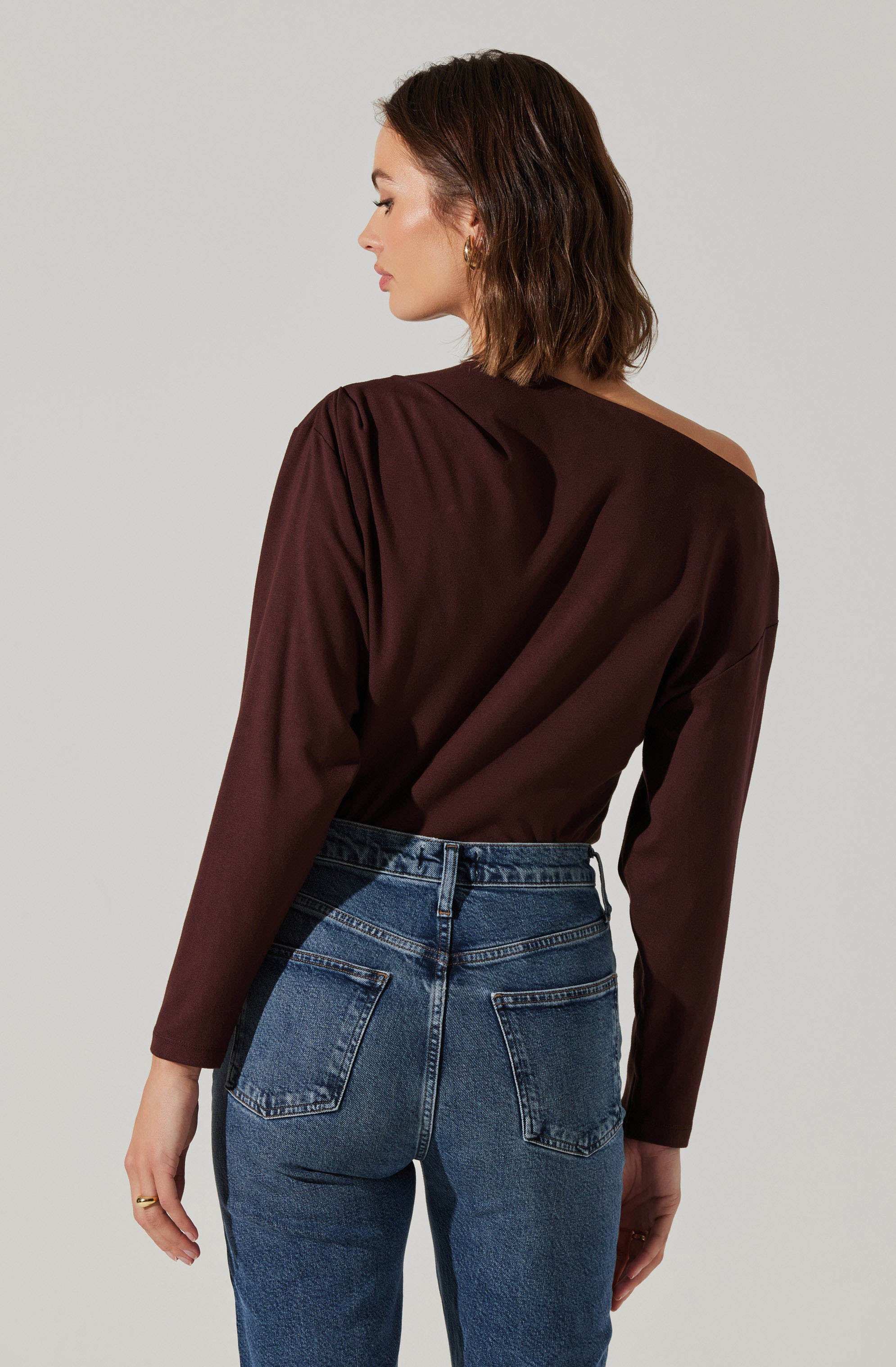 Nary Off Shoulder Top-Aljck