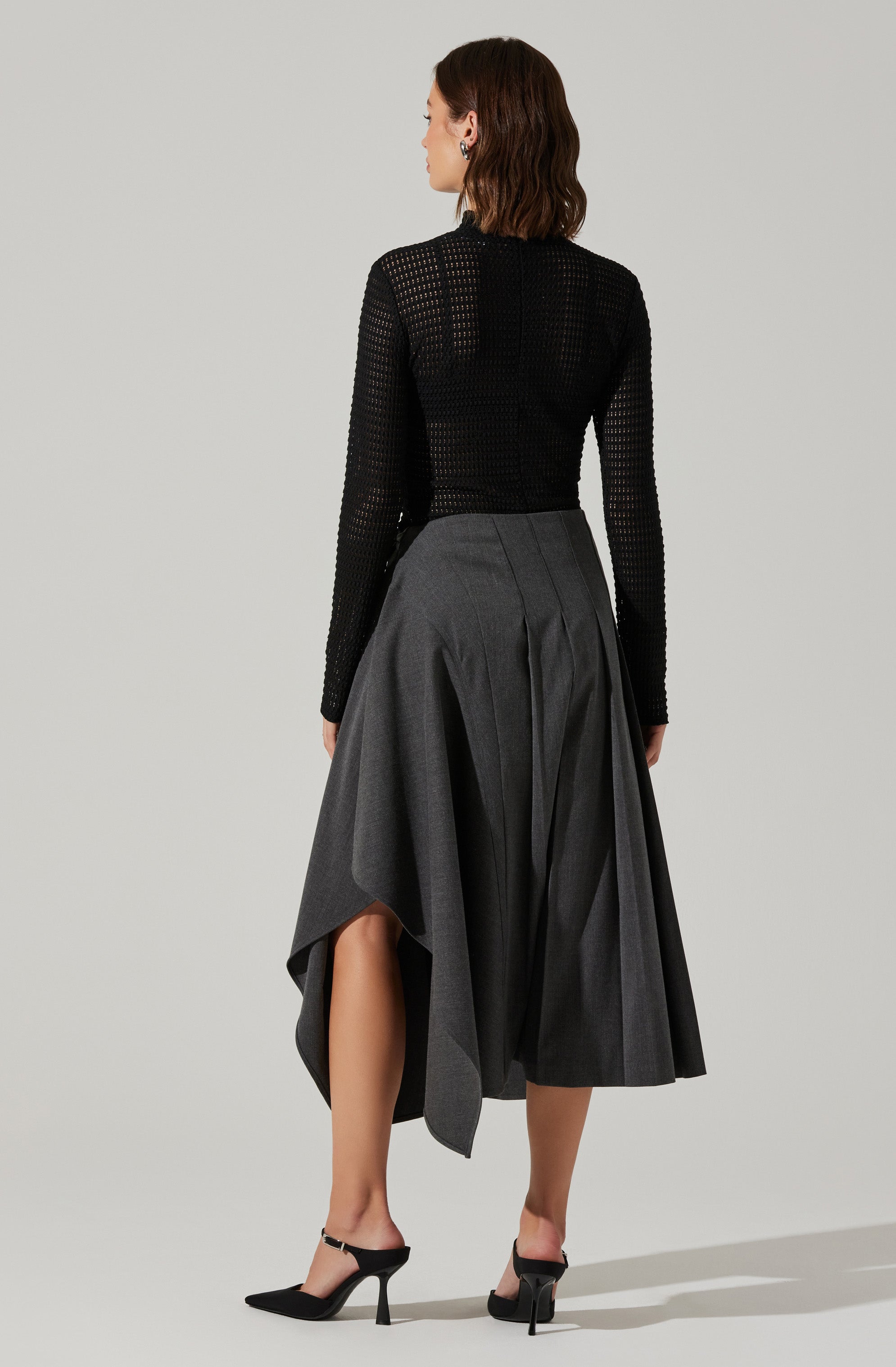 Lida Open Knit Top-Aljck