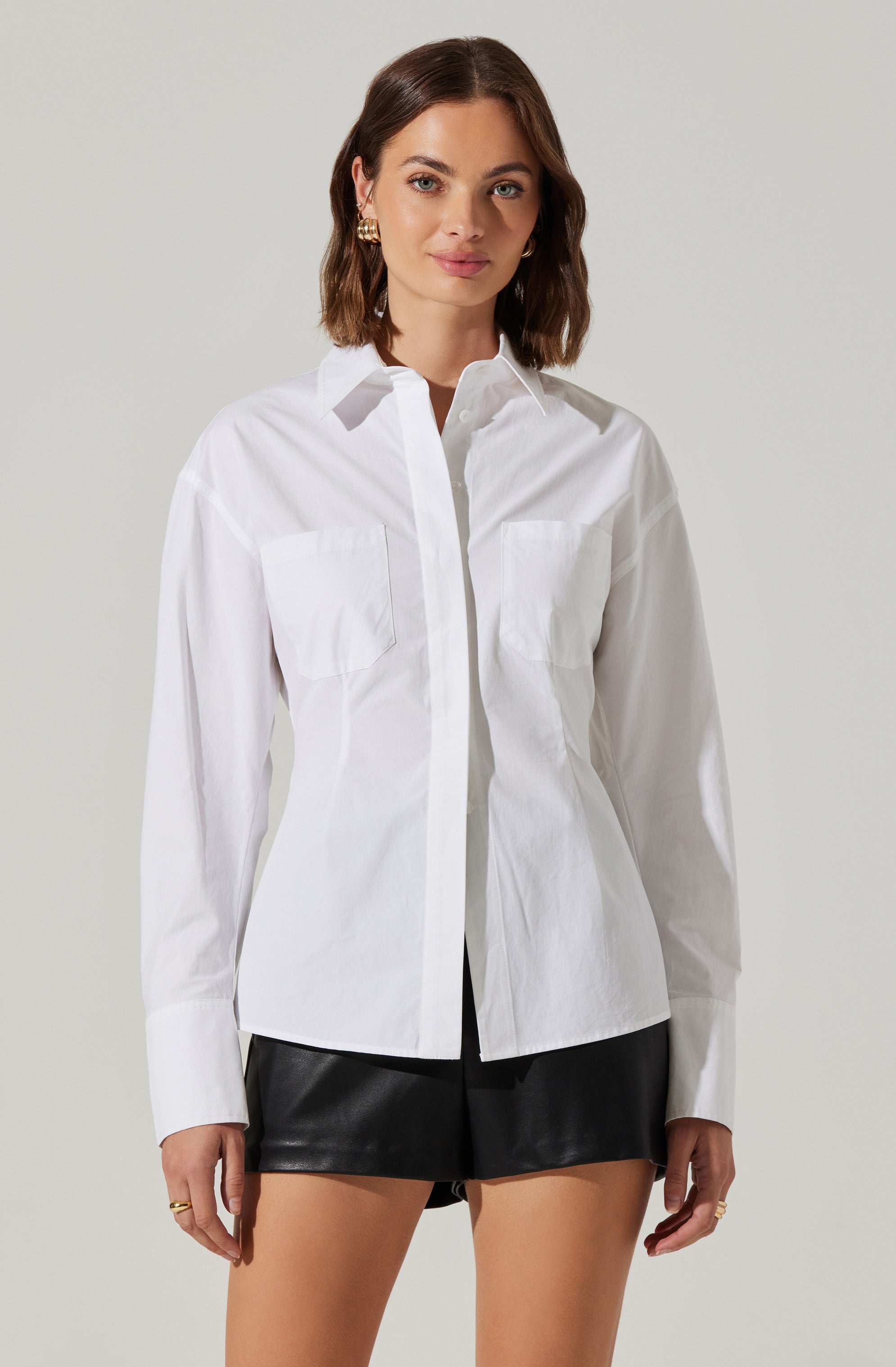 Thyra Poplin Shirt-Aljck