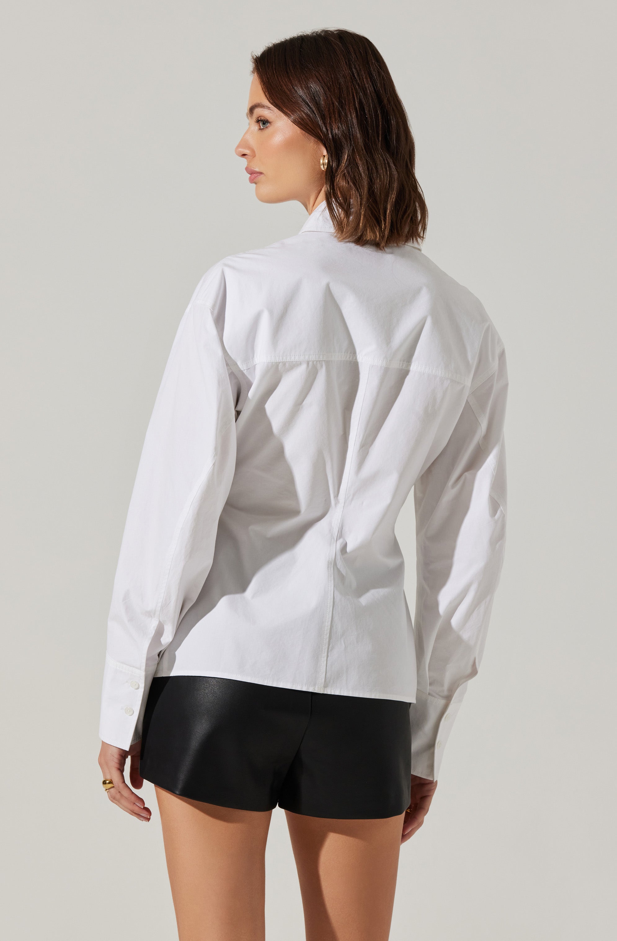 Thyra Poplin Shirt-Aljck