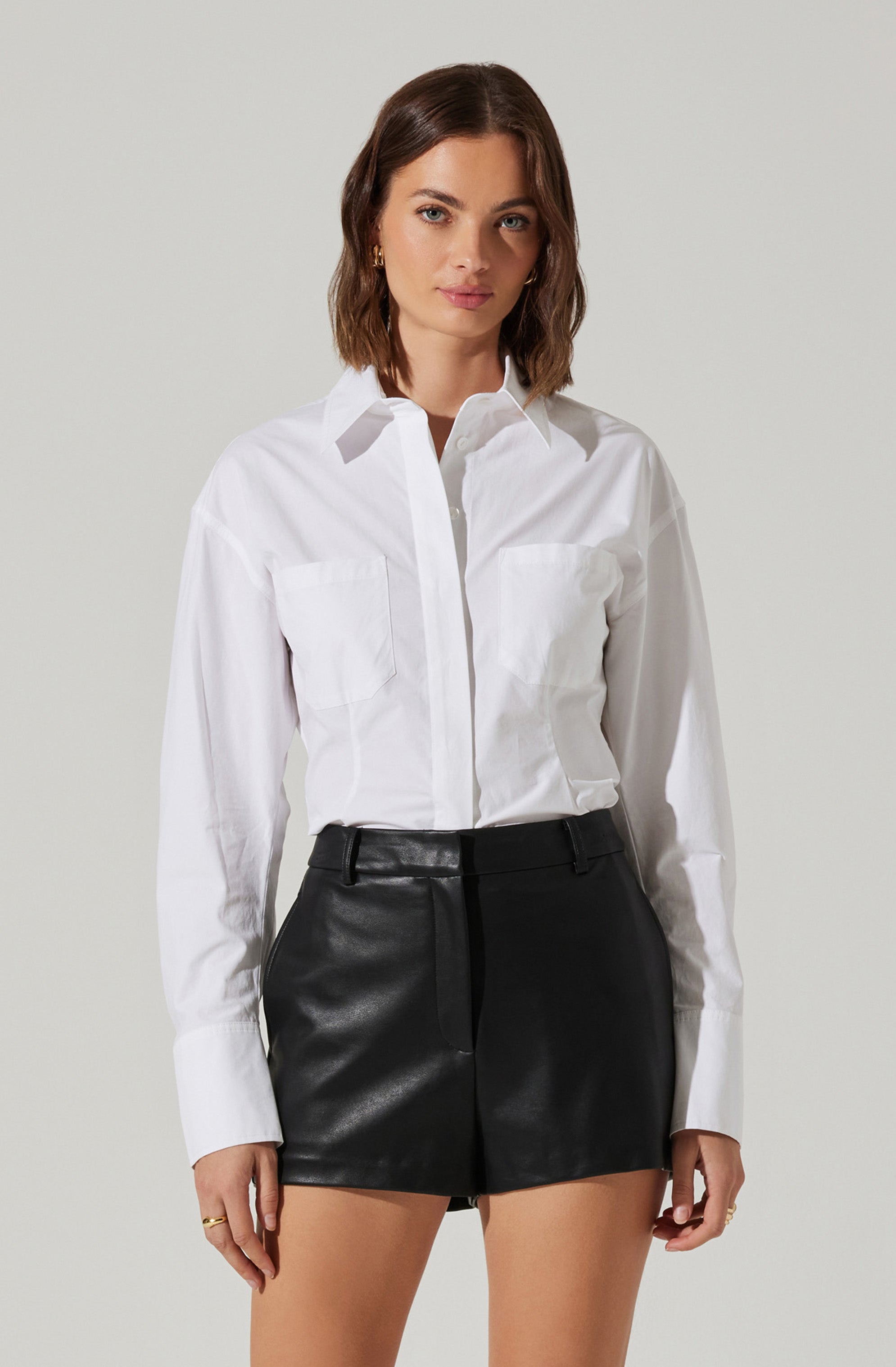 Thyra Poplin Shirt-Aljck