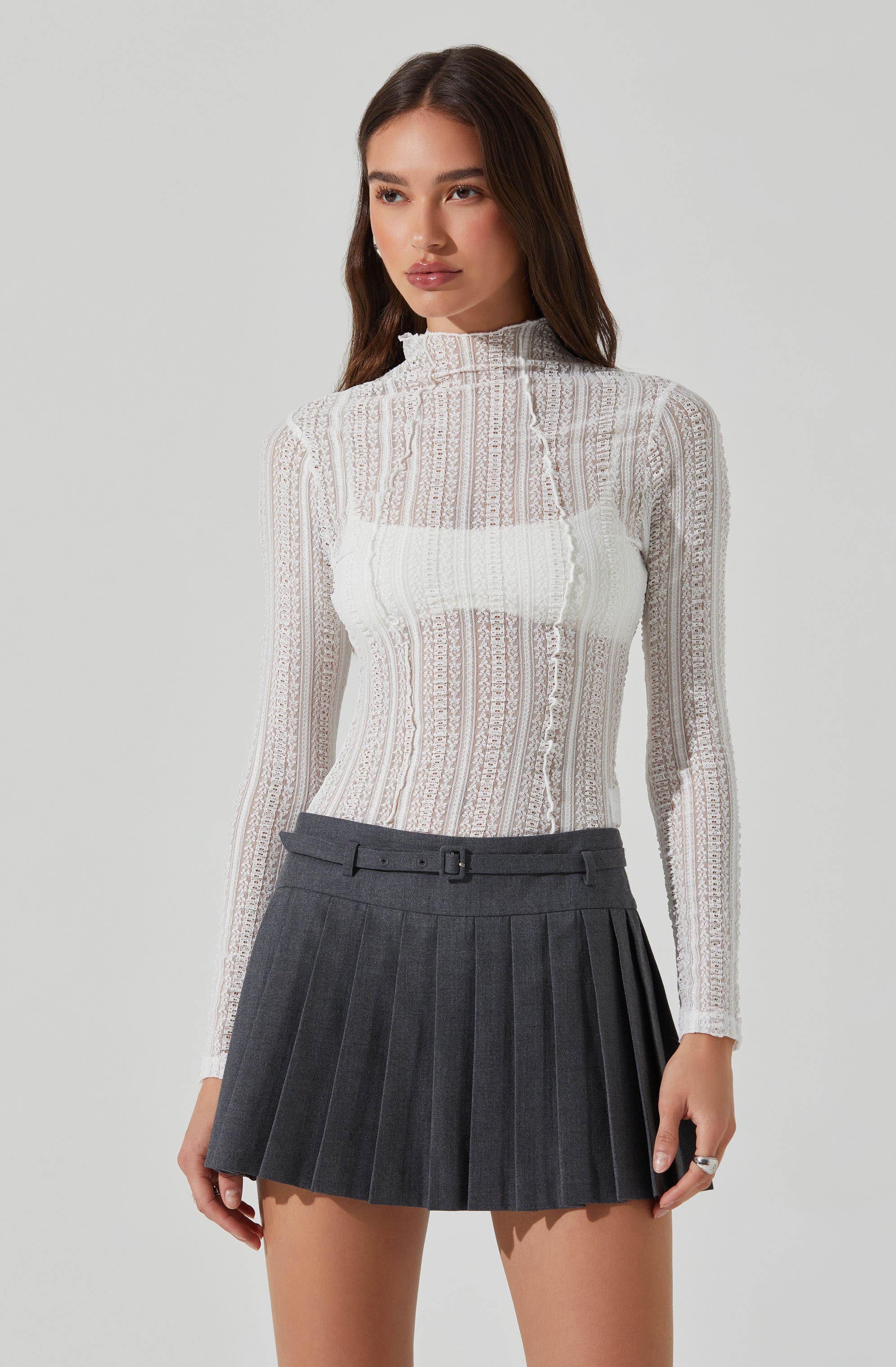 Hina Pleated Skort-Aljck