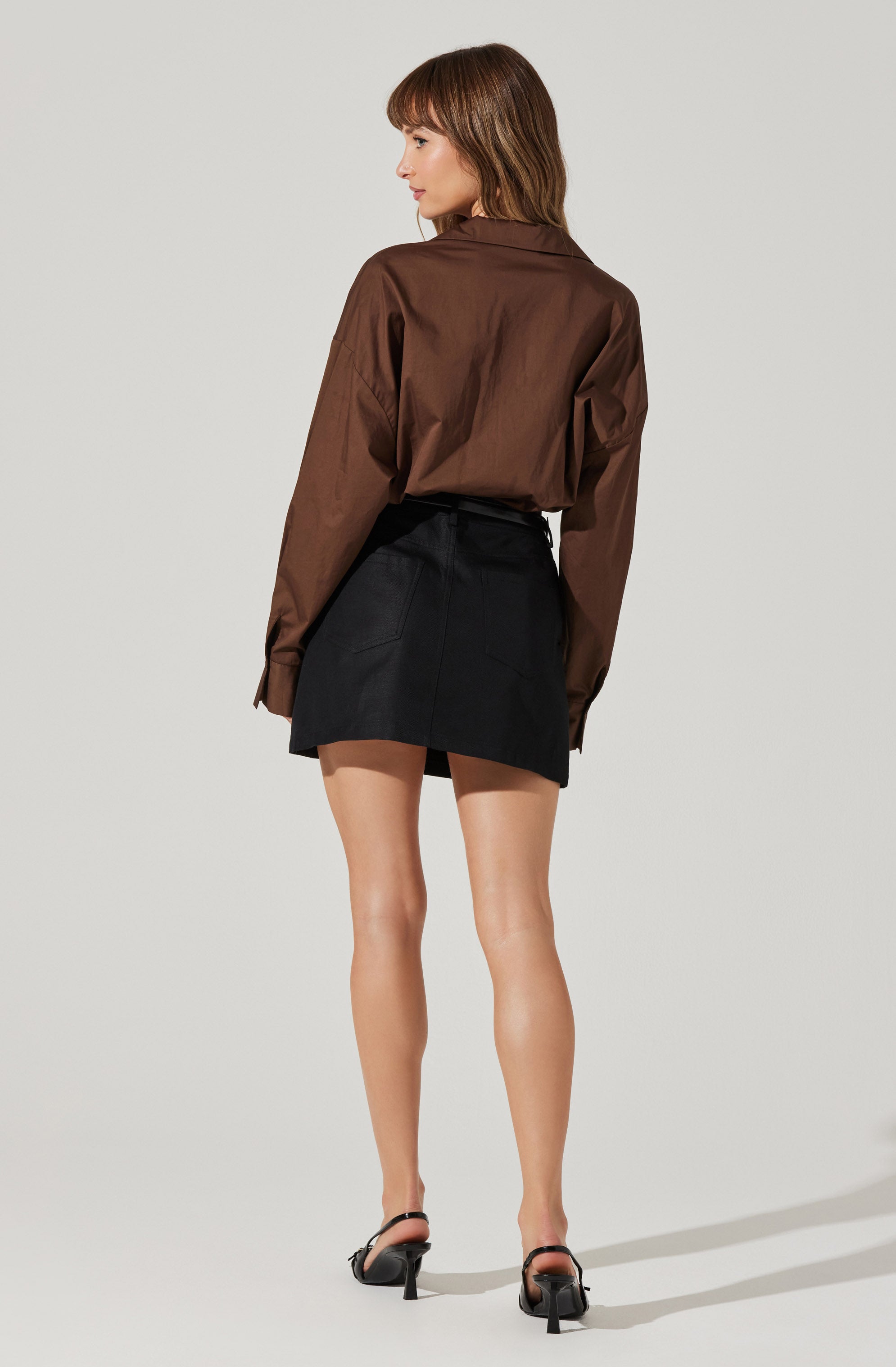 Sahana Button-Up Shirt Bodysuit-Aljck