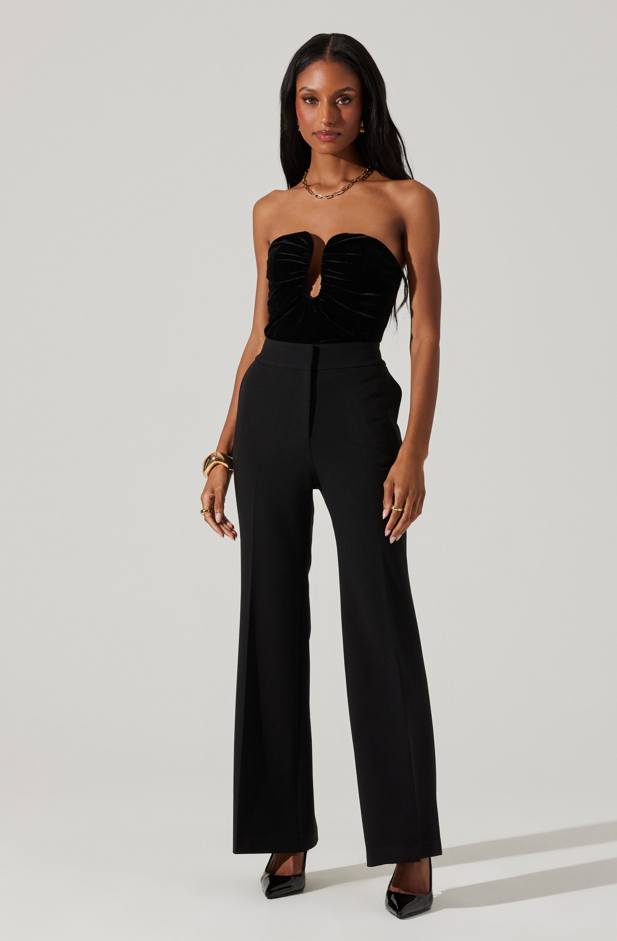 Arista Sweetheart Velvet Top-Aljck