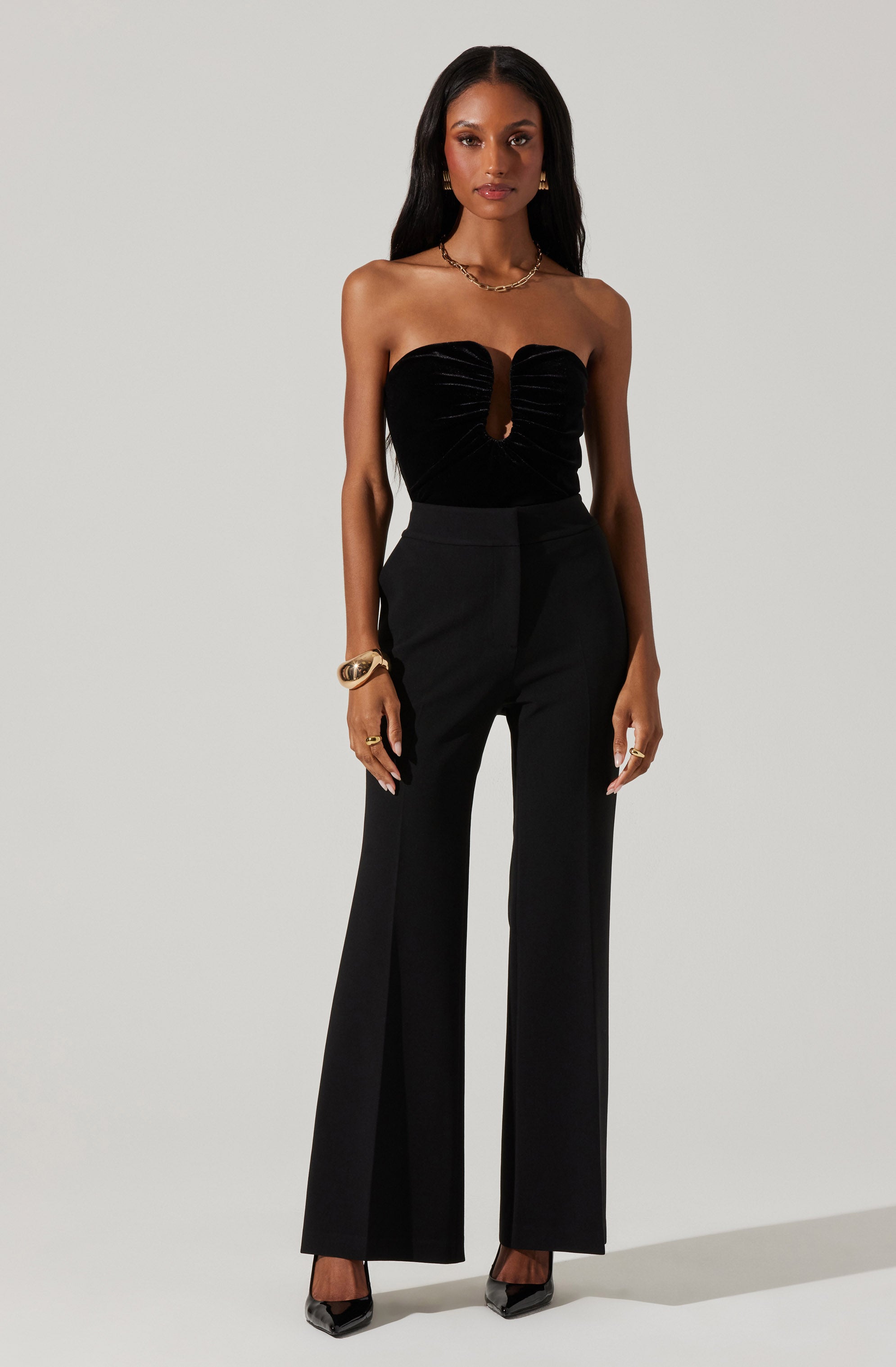 Arista Sweetheart Velvet Top-Aljck