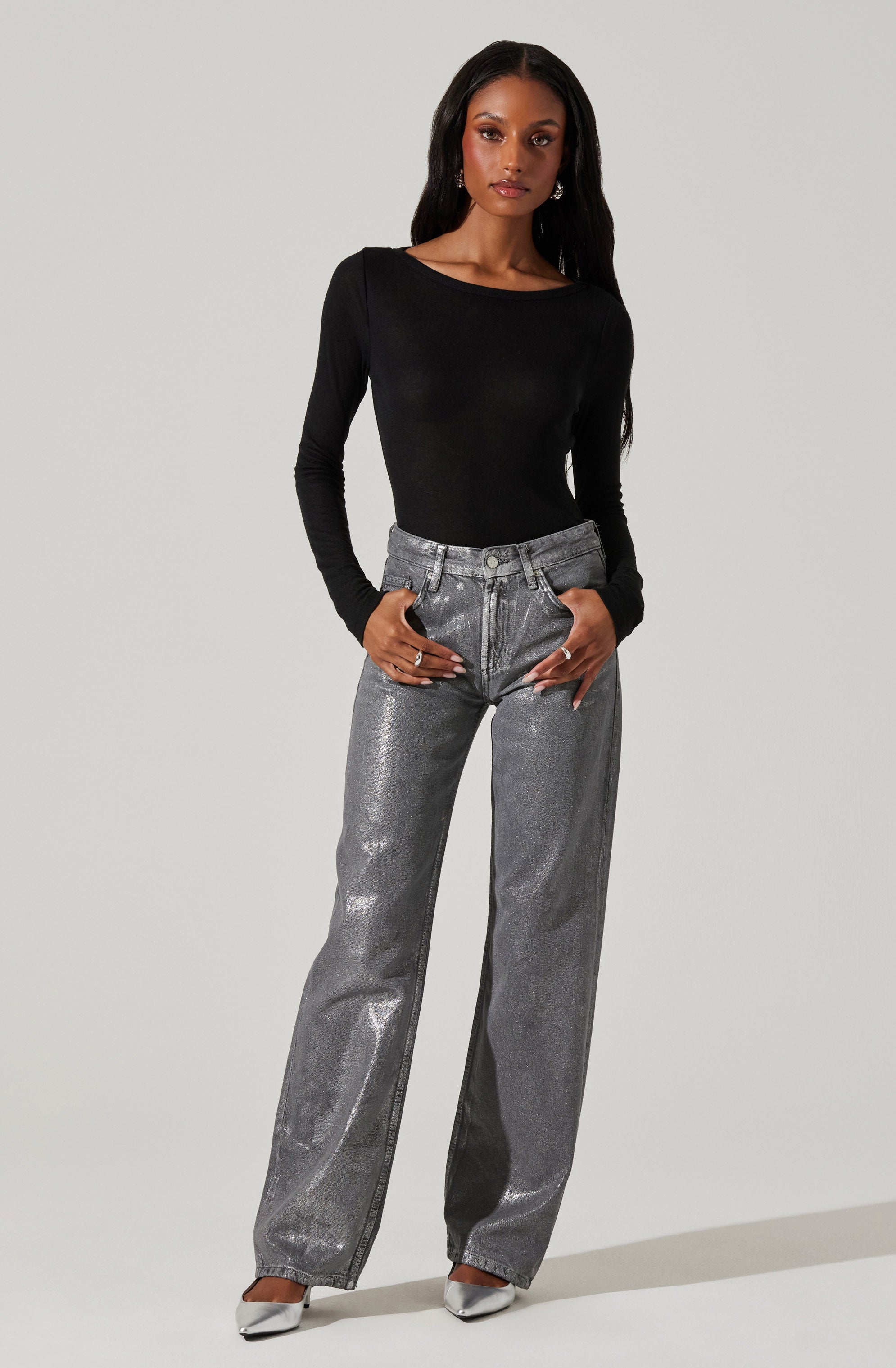 Alyn Long Sleeve Top-Aljck