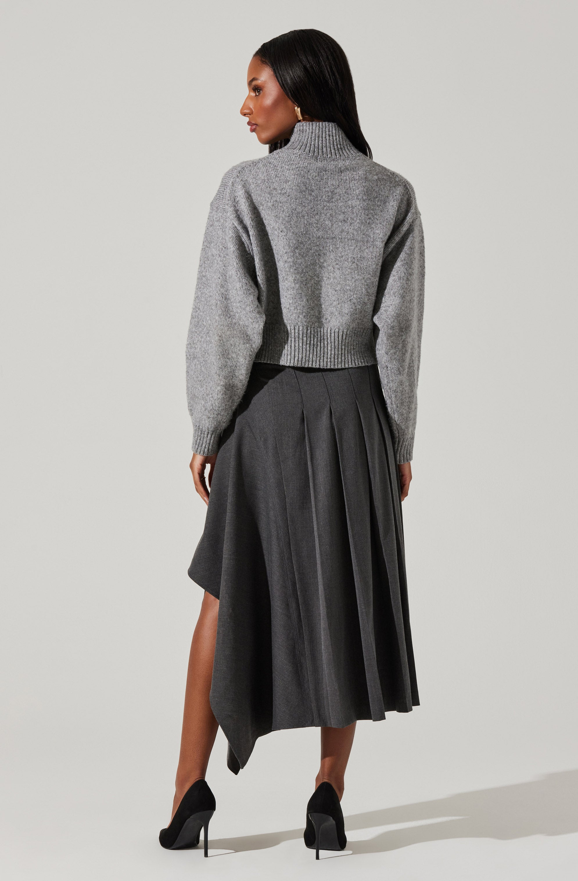 Fiala Mock Neck Sweater-Aljck