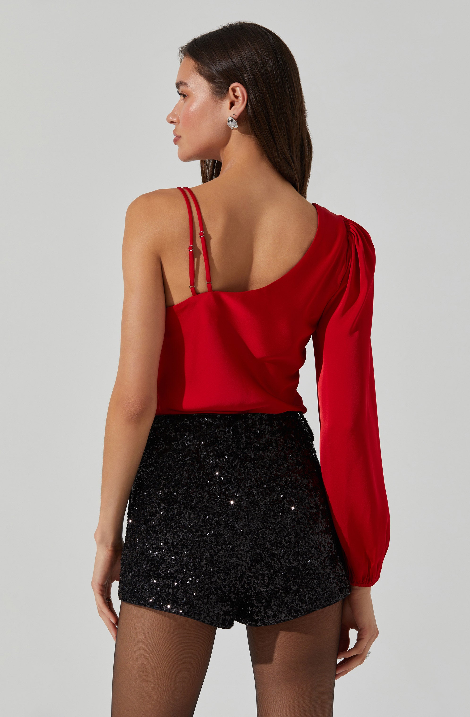 Jenah One Shoulder Top-Aljck