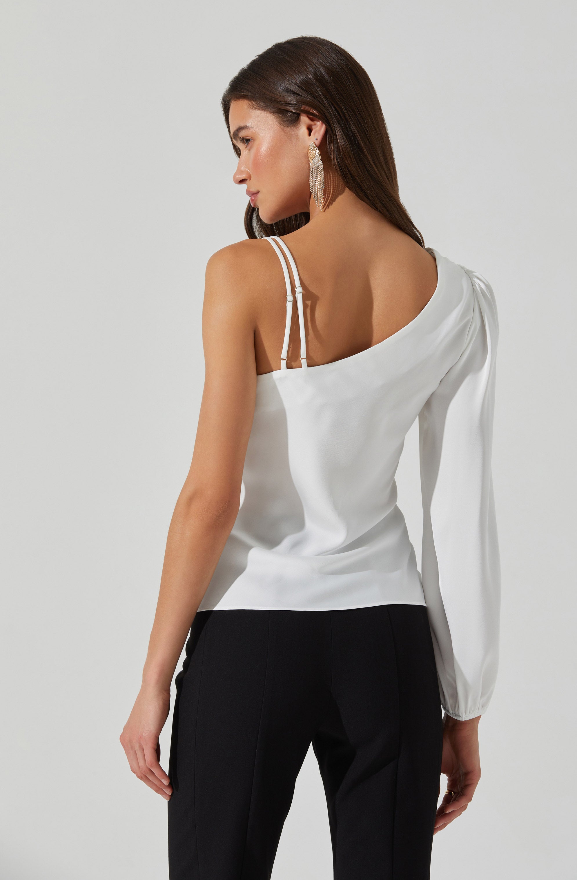 Jenah One Shoulder Top-Aljck