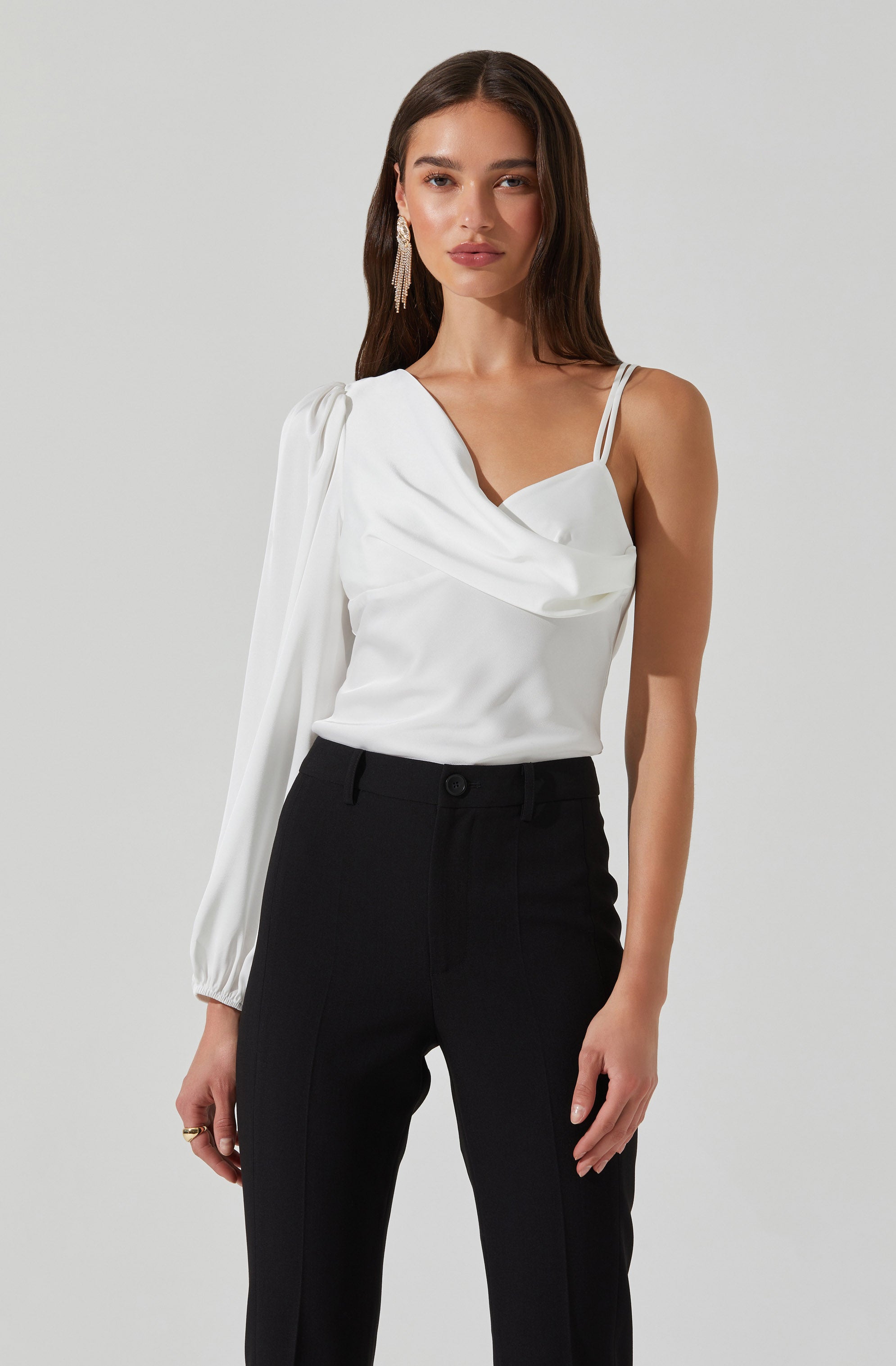 Jenah One Shoulder Top-Aljck