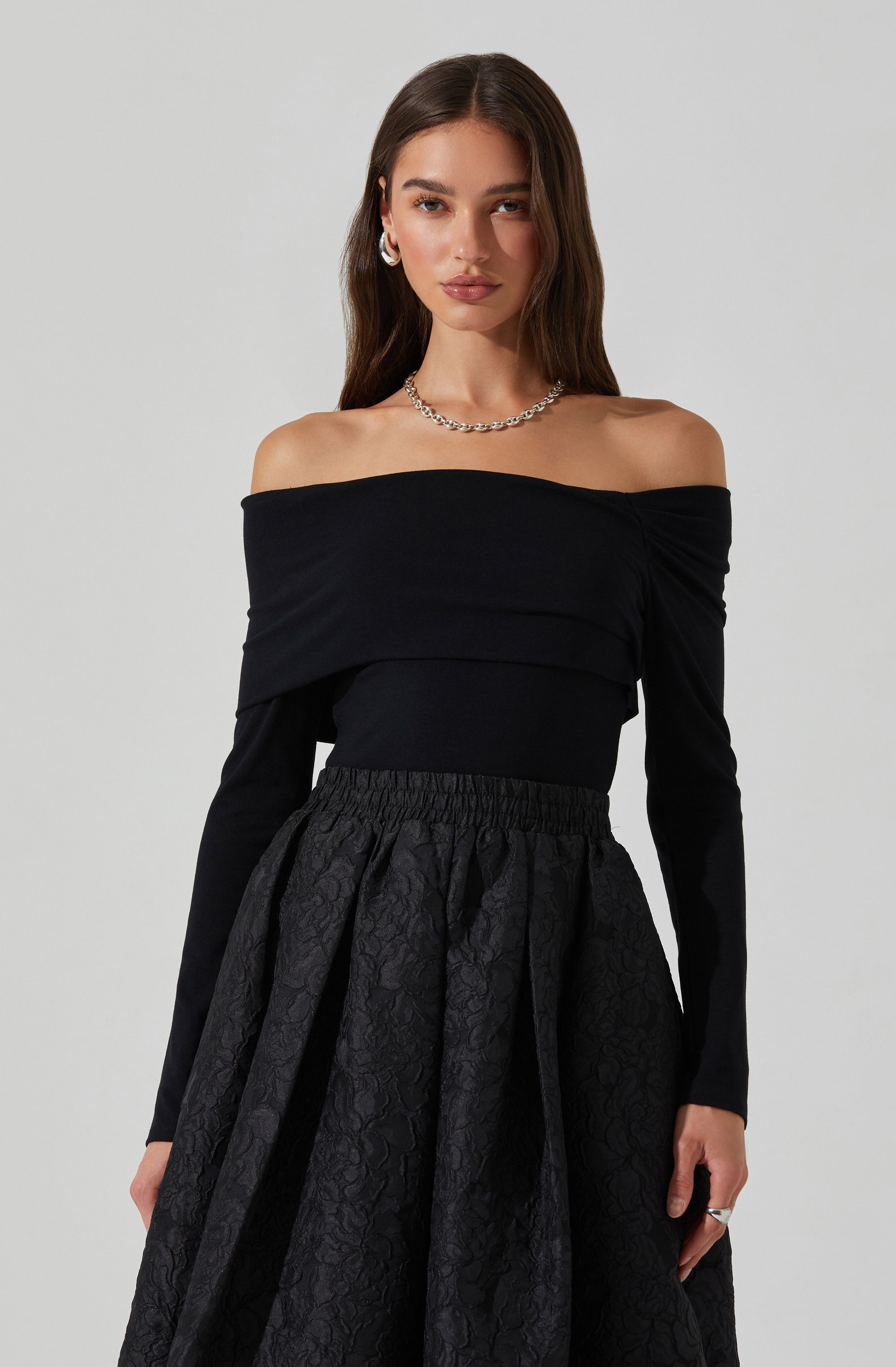 Jada Off Shoulder Top-Aljck