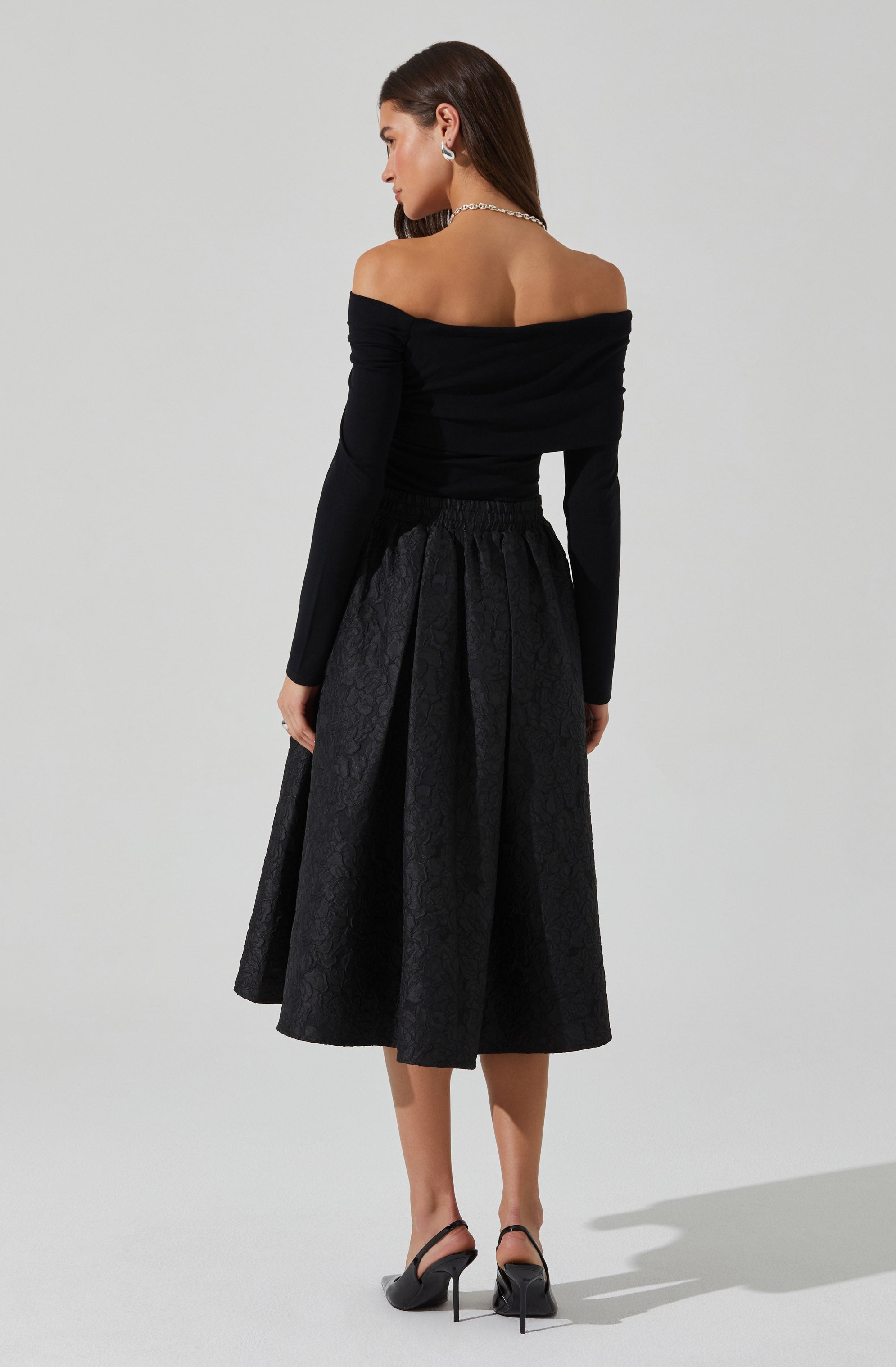 Jada Off Shoulder Top-Aljck