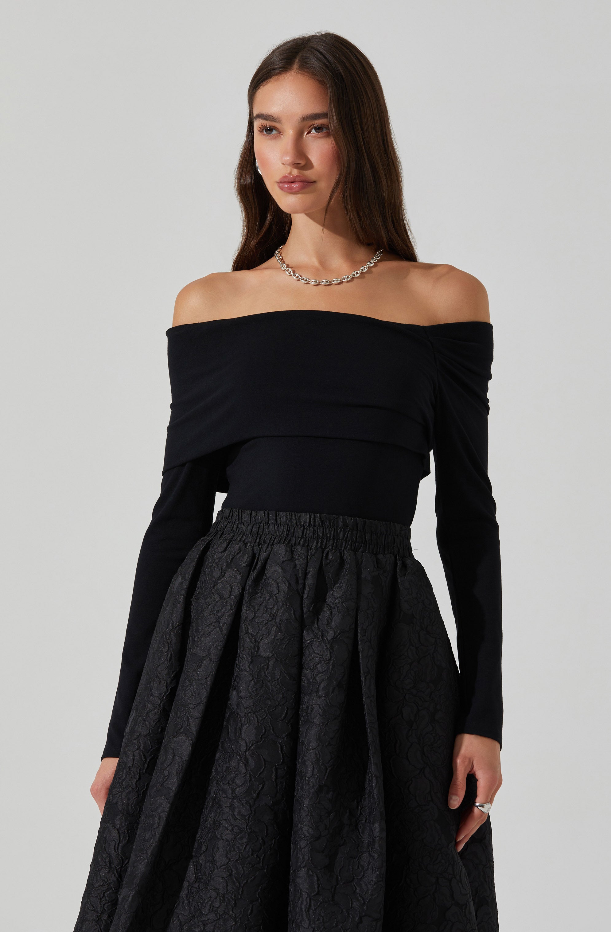 Jada Off Shoulder Top-Aljck