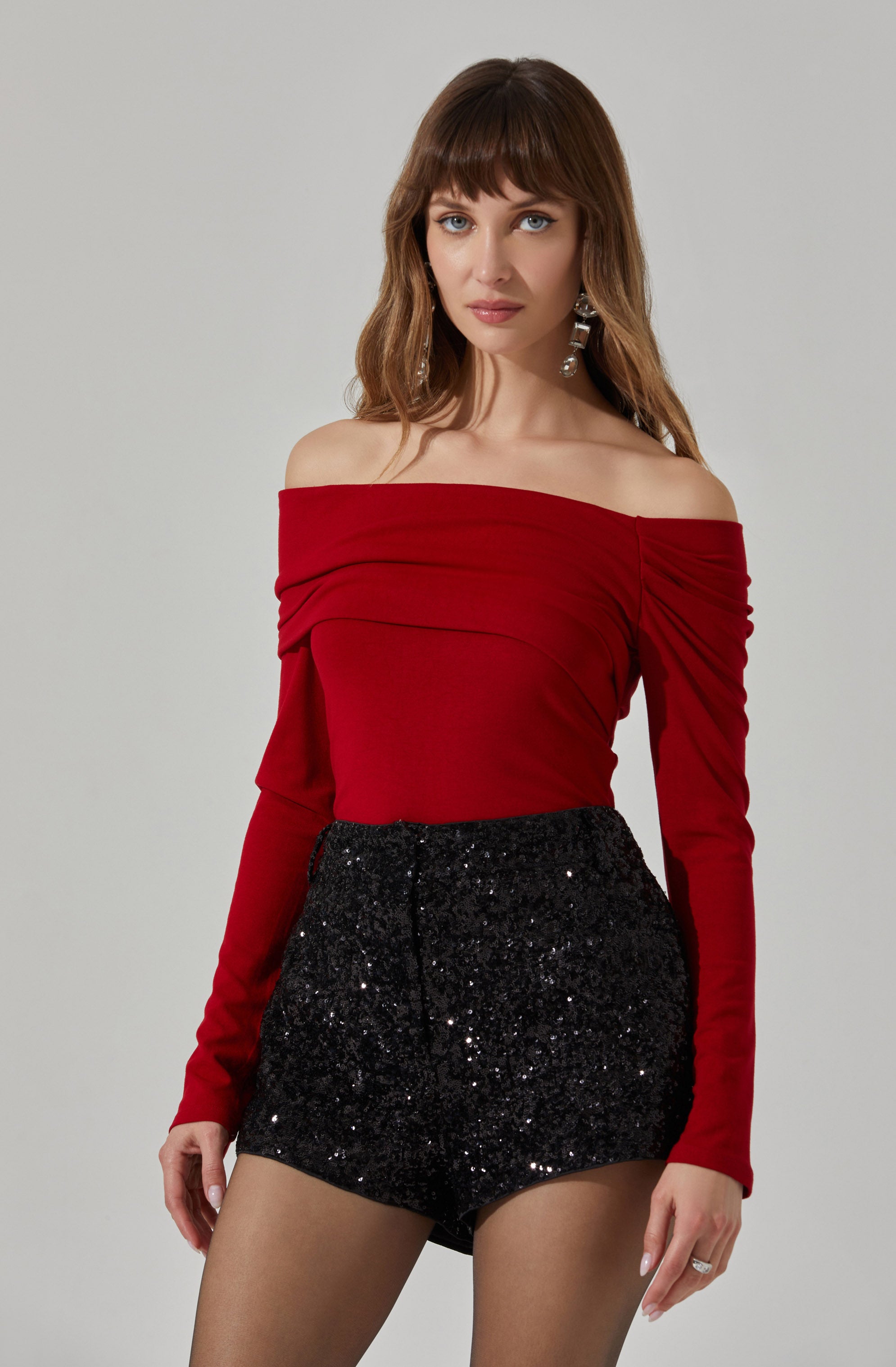 Jada Off Shoulder Top-Aljck