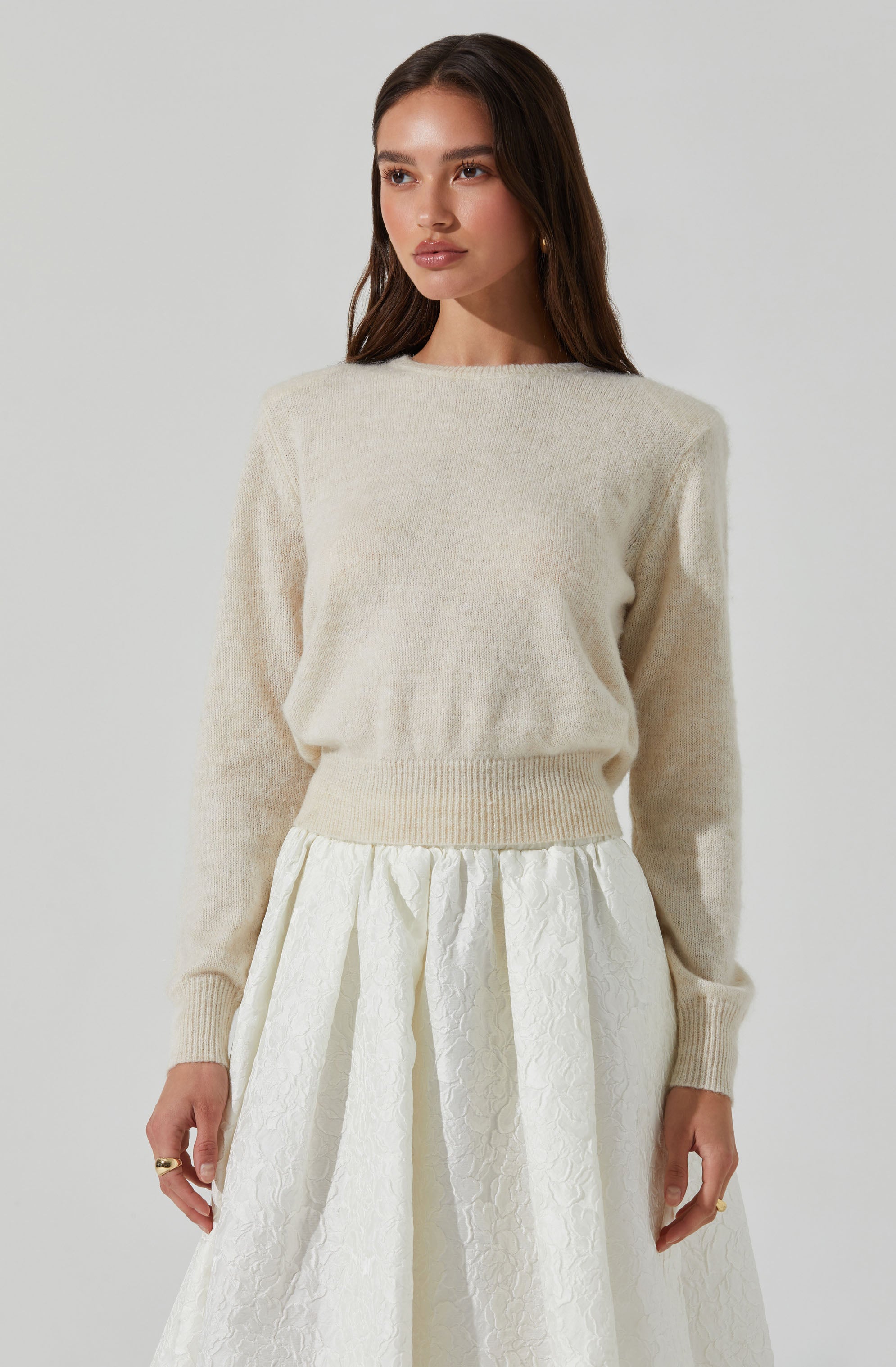 Kiran Fine Knit Sweater-Aljck