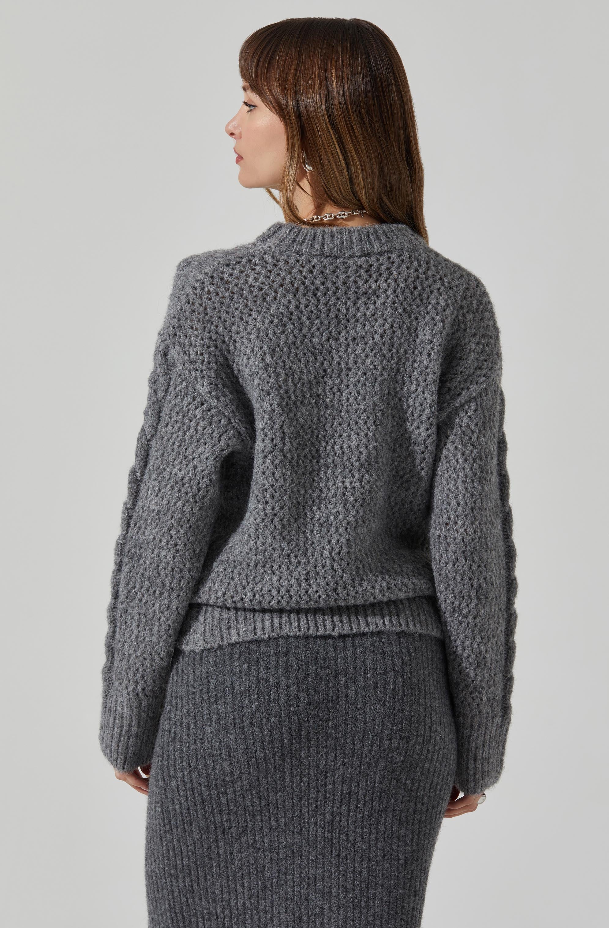 Lisbeth Cable Knit Sweater-Aljck