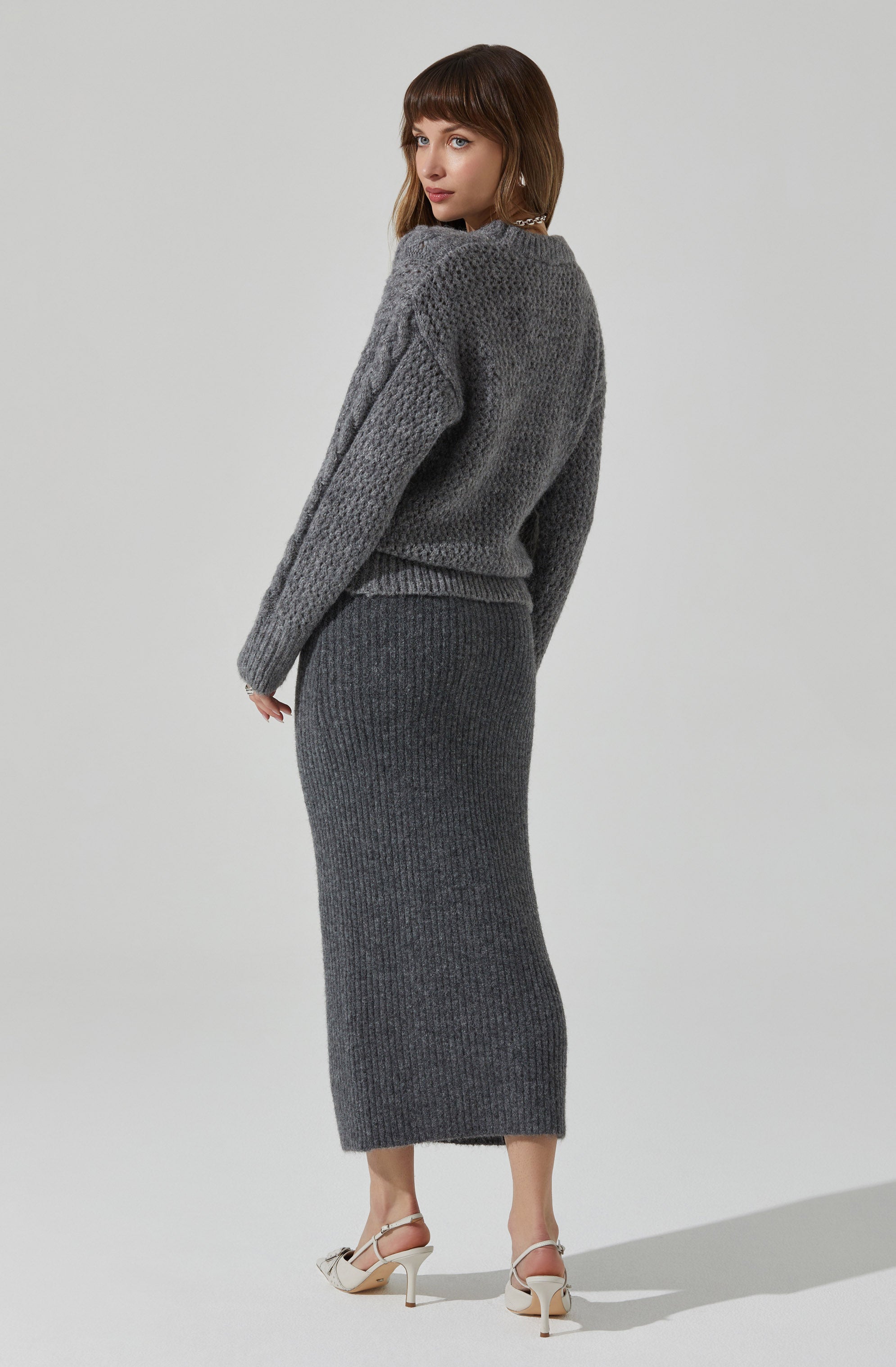 Lisbeth Cable Knit Sweater-Aljck