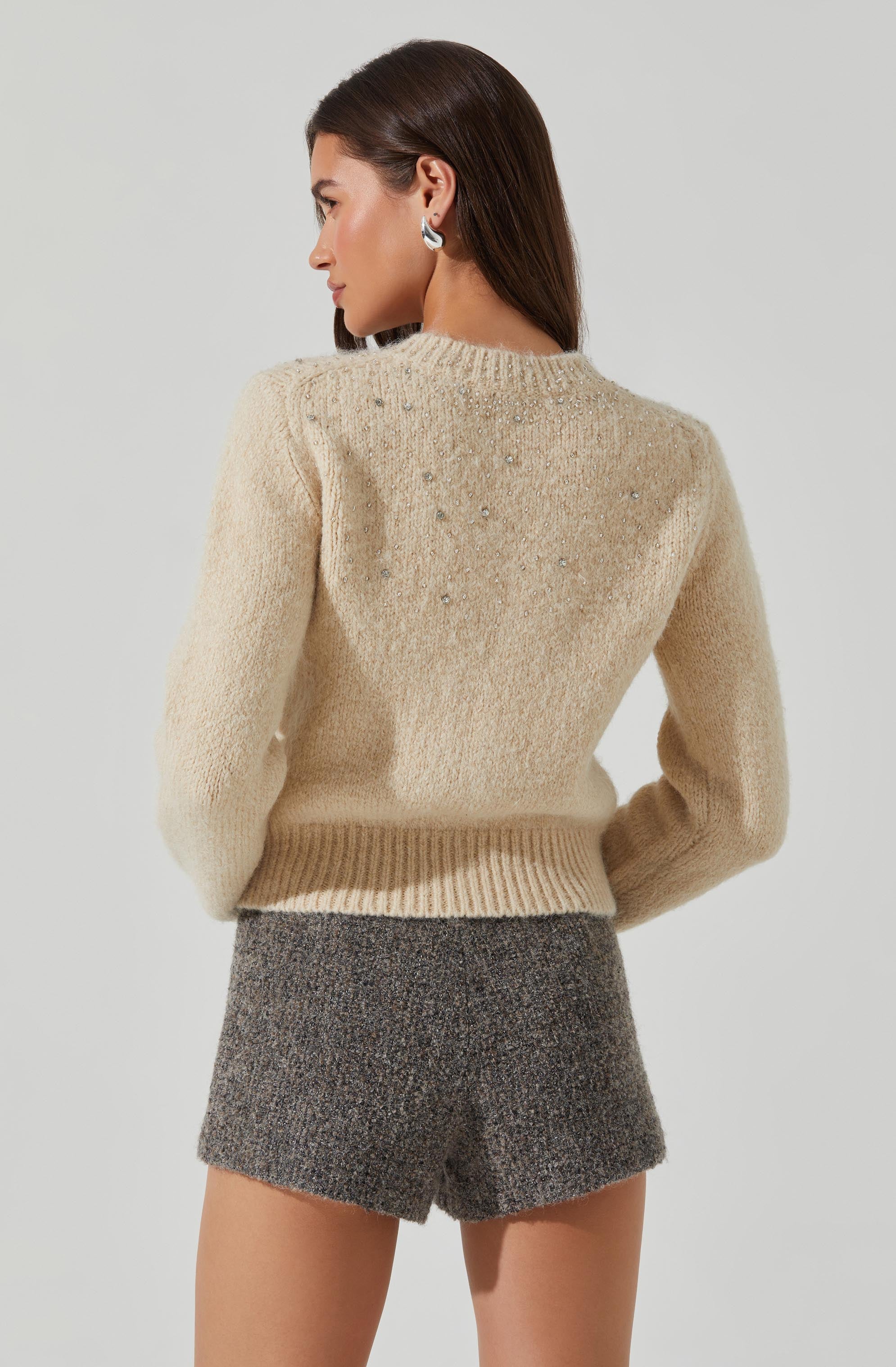 Sigourney Embellished Cardigan-Aljck