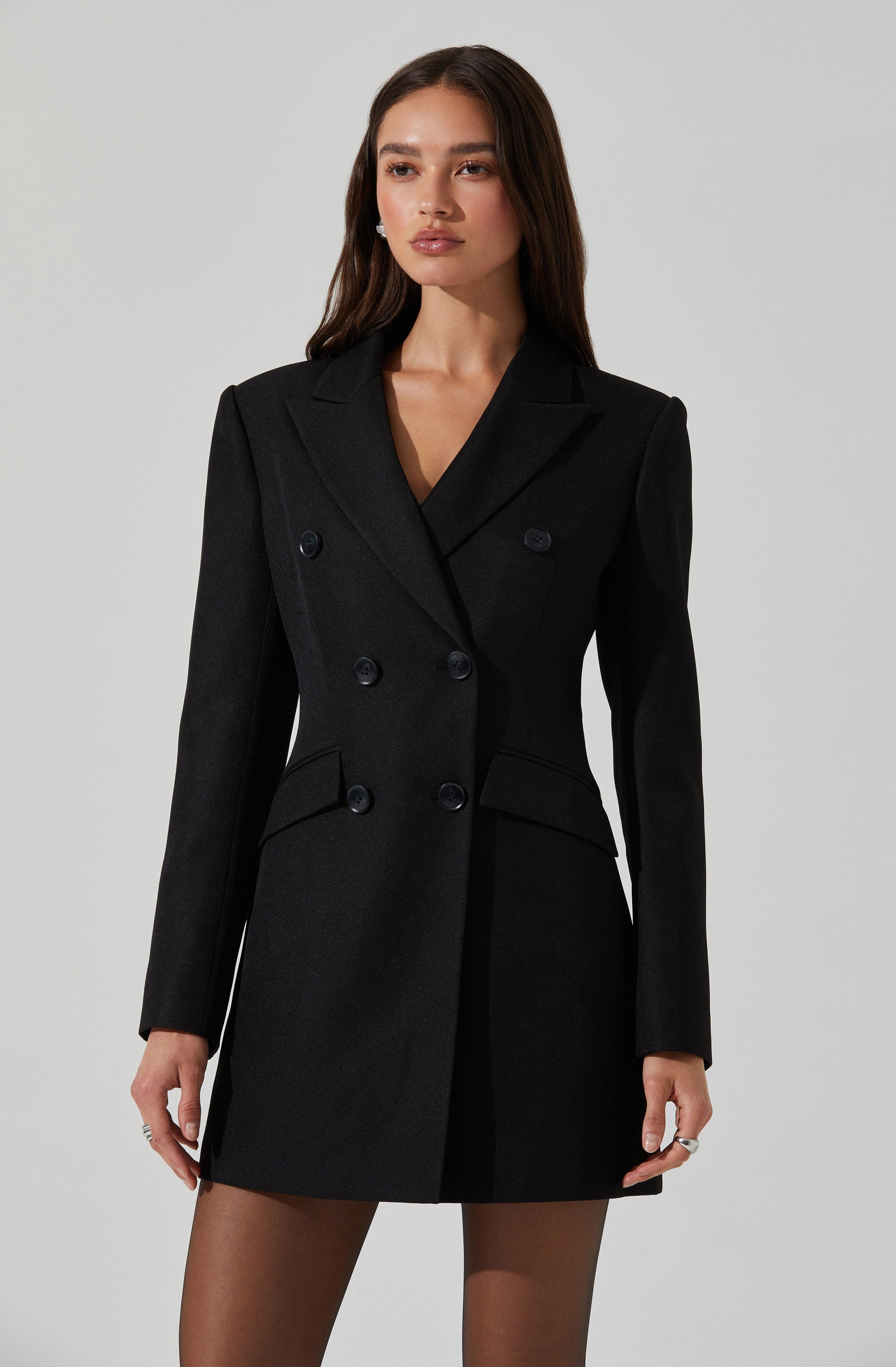 Verity Tailored Double Breasted Coat-Aljck