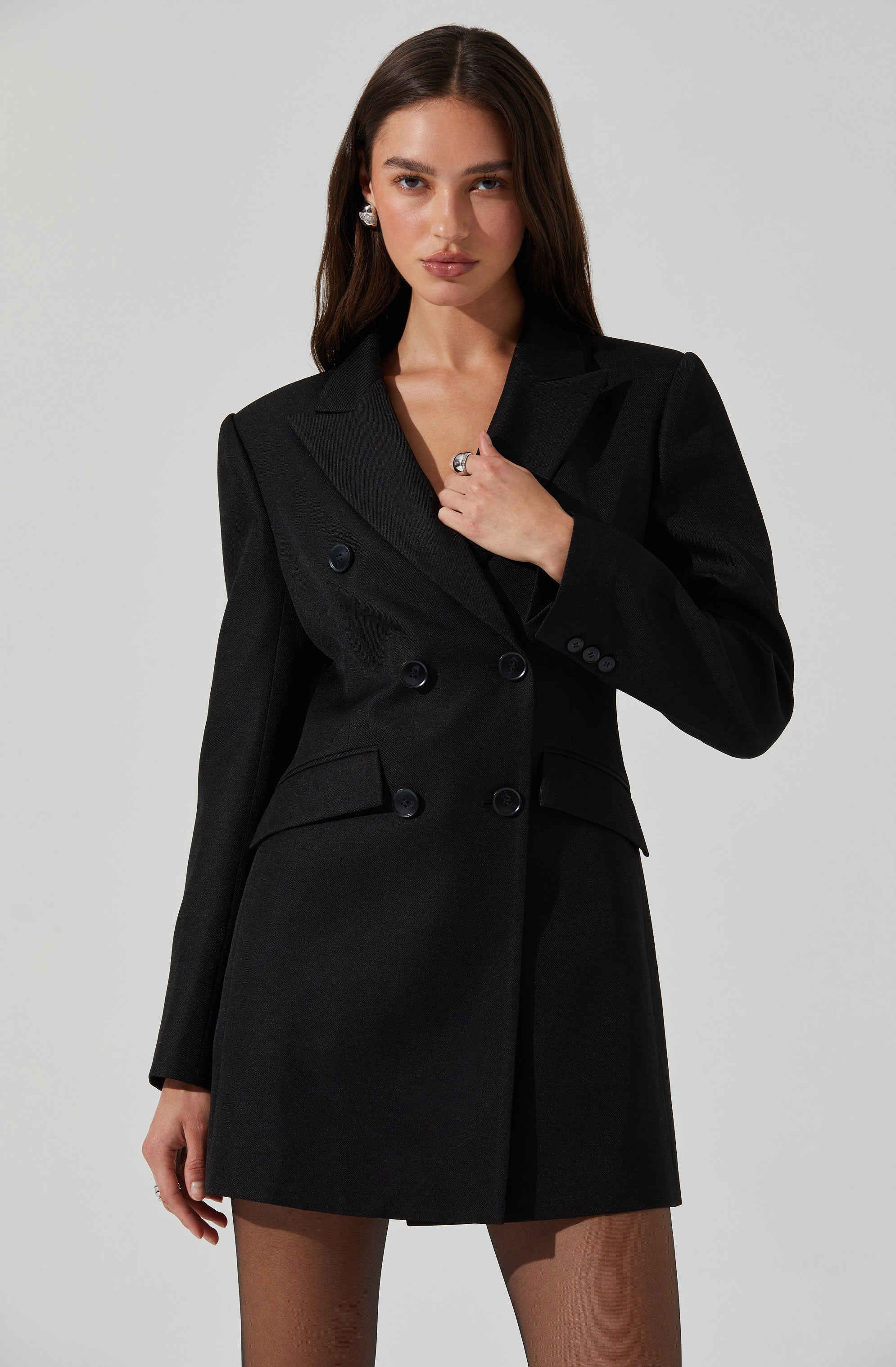 Verity Tailored Double Breasted Coat-Aljck