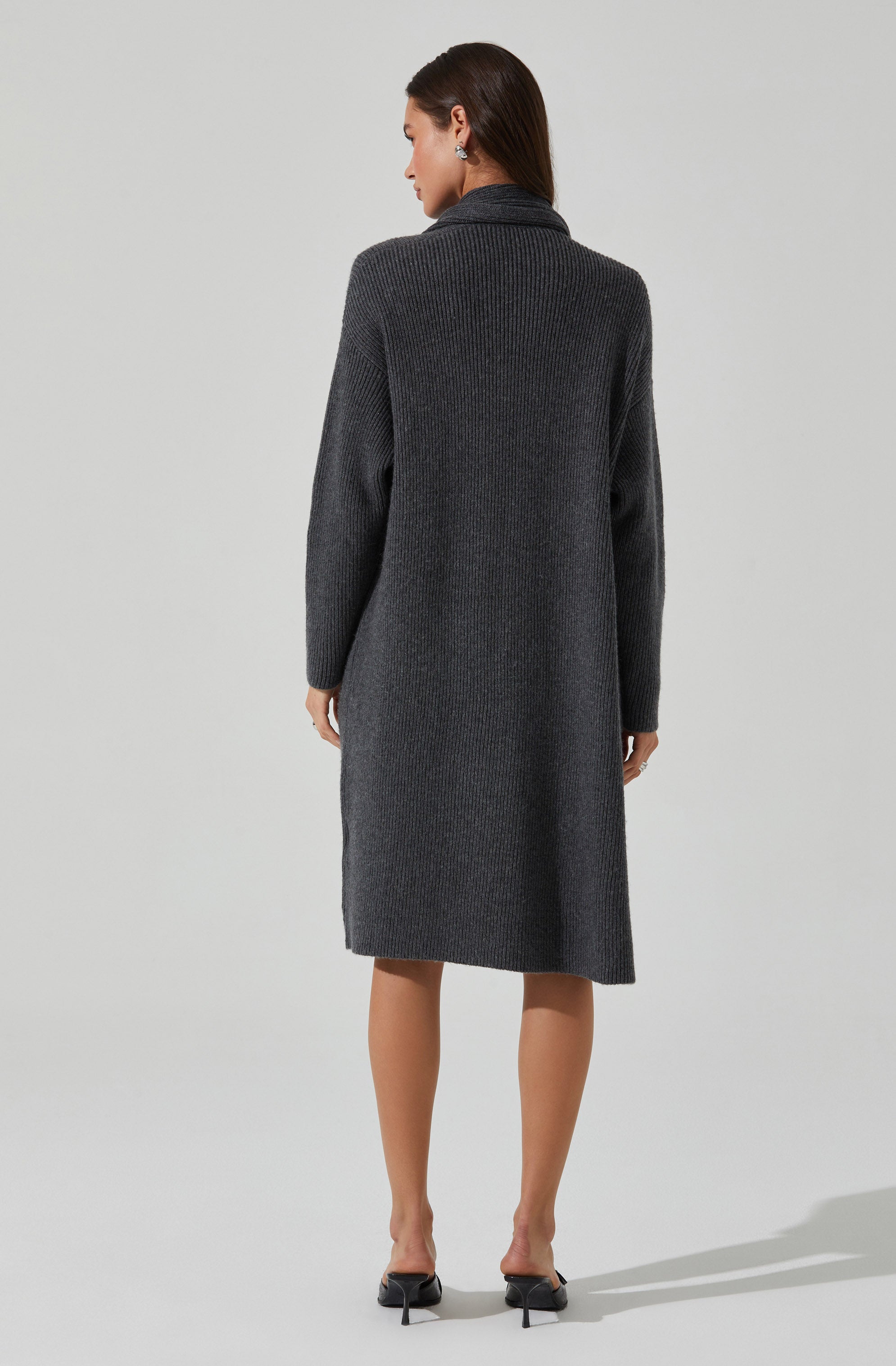 Noemi Ribbed Scarf Cardigan-Aljck