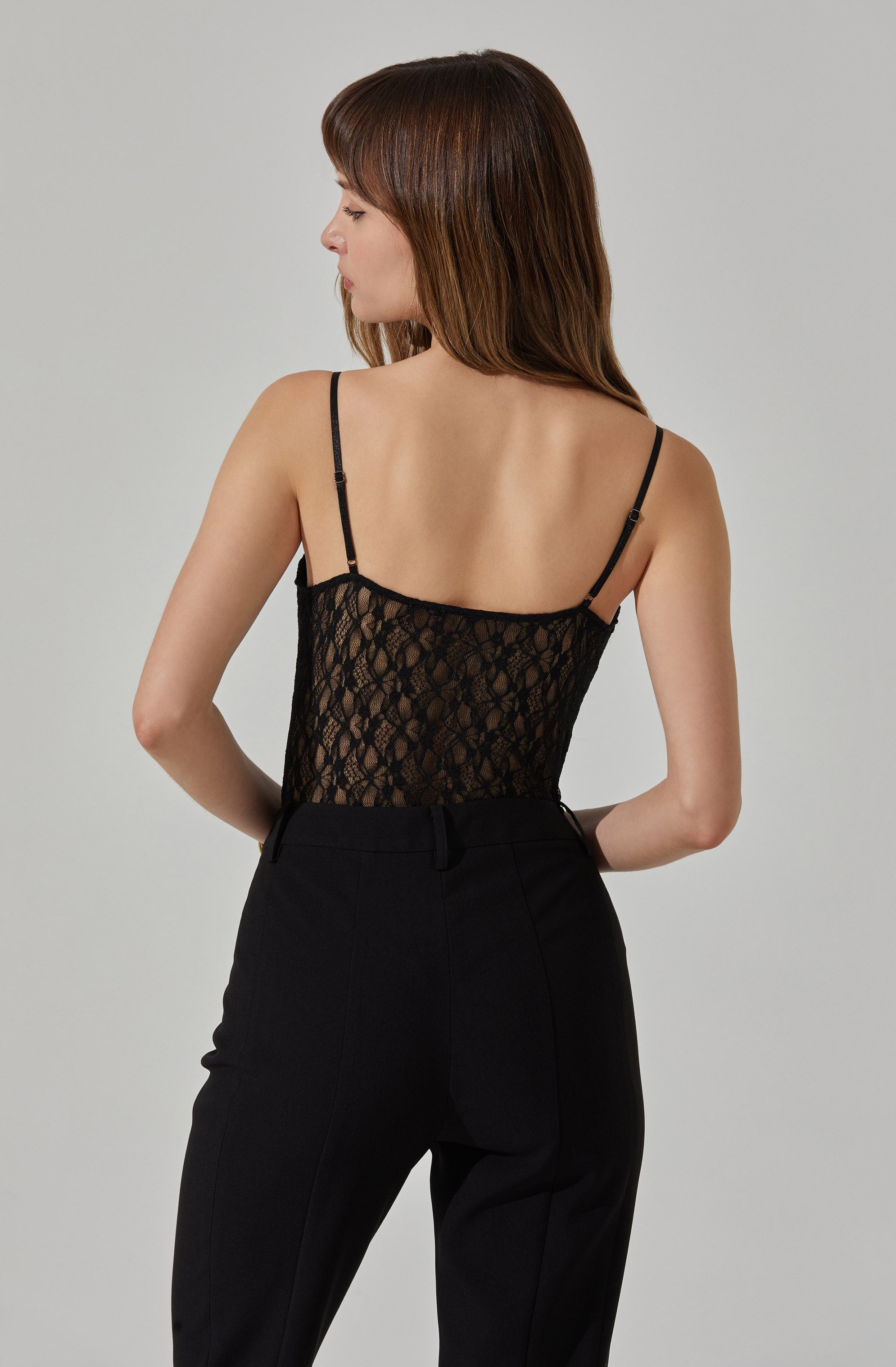 Nady Lace Cami Bodysuit-Aljck