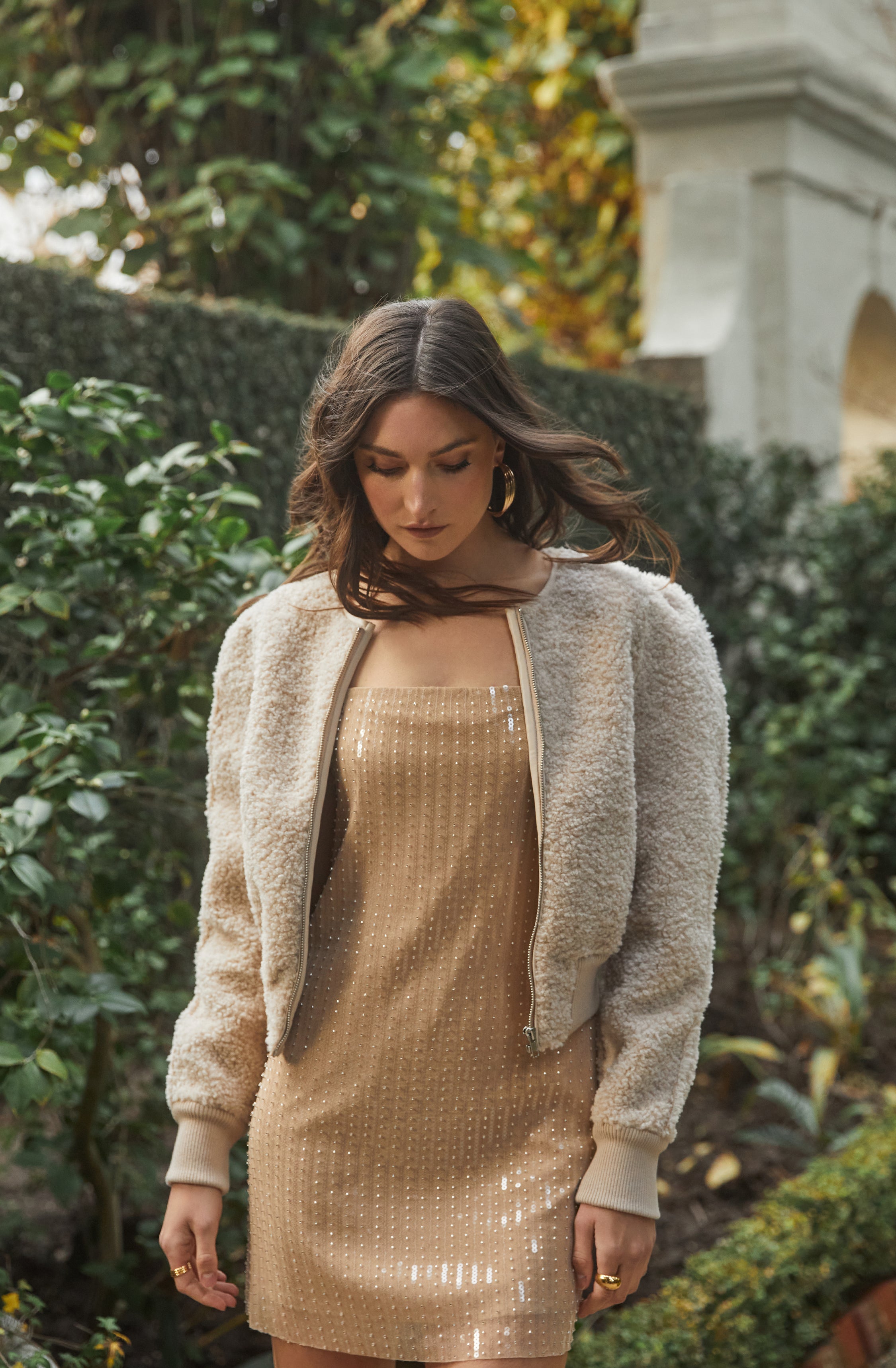 Stacy Faux Fur Jacket-Aljck