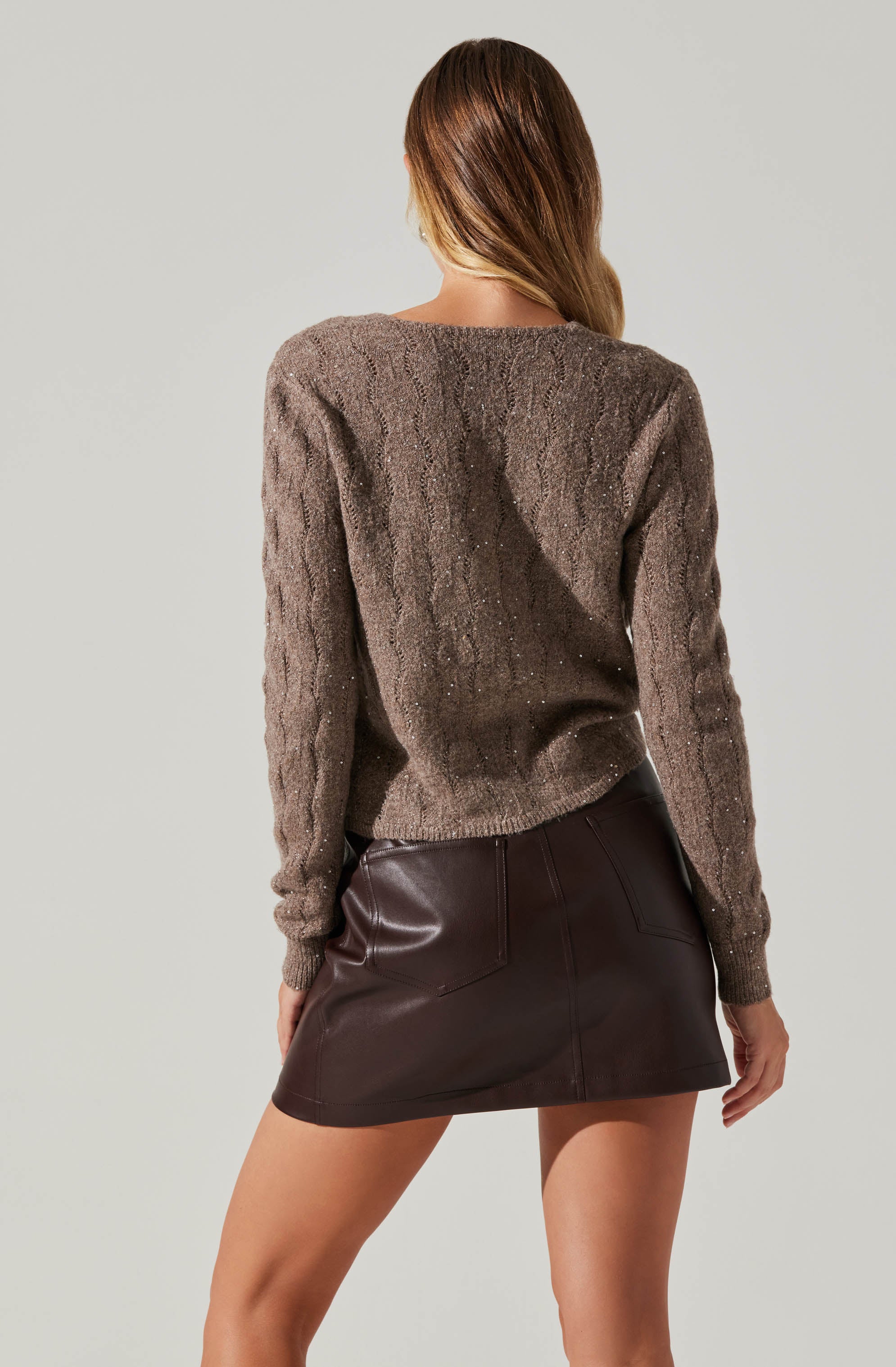 Surplice Sweater-Aljck