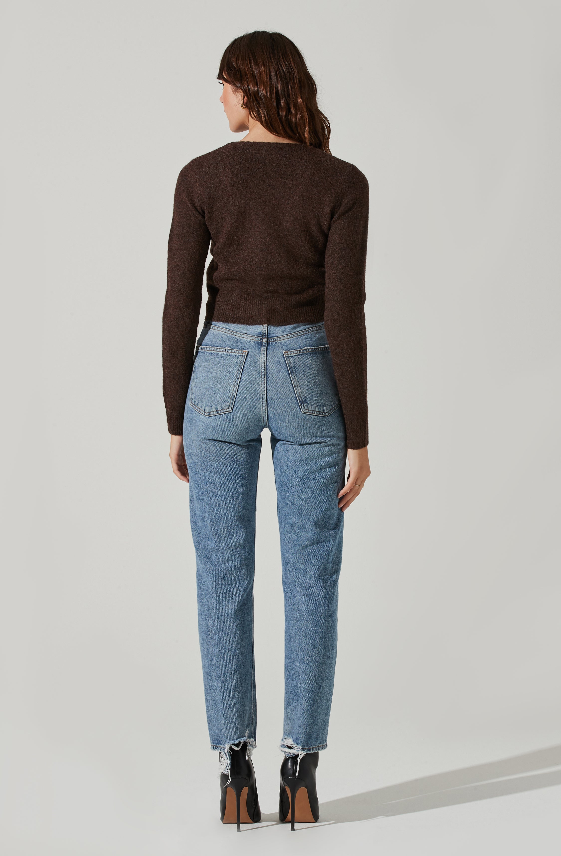 Pearl Button Cardigan-Aljck