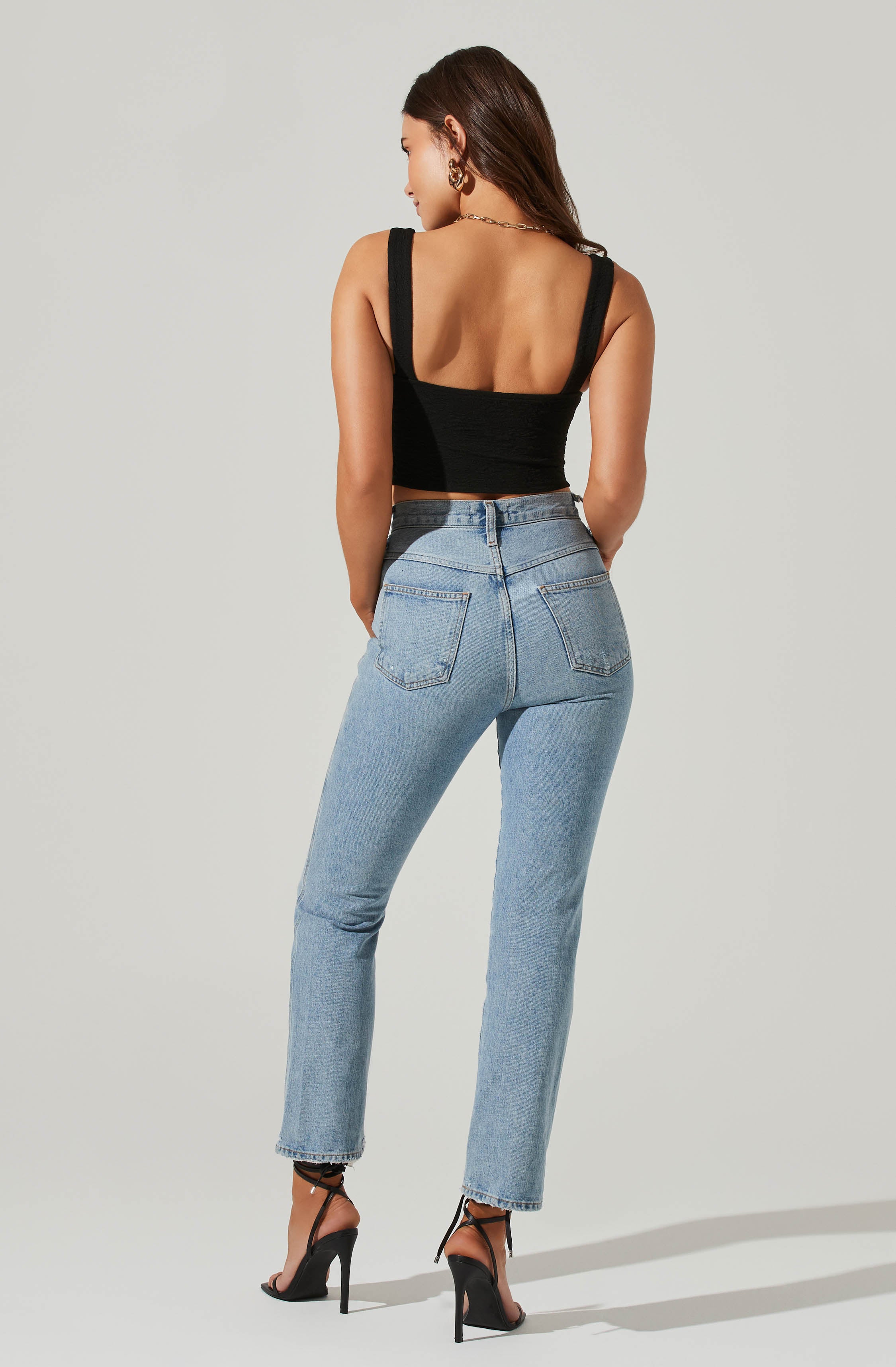 Corset Tank Top-Aljck