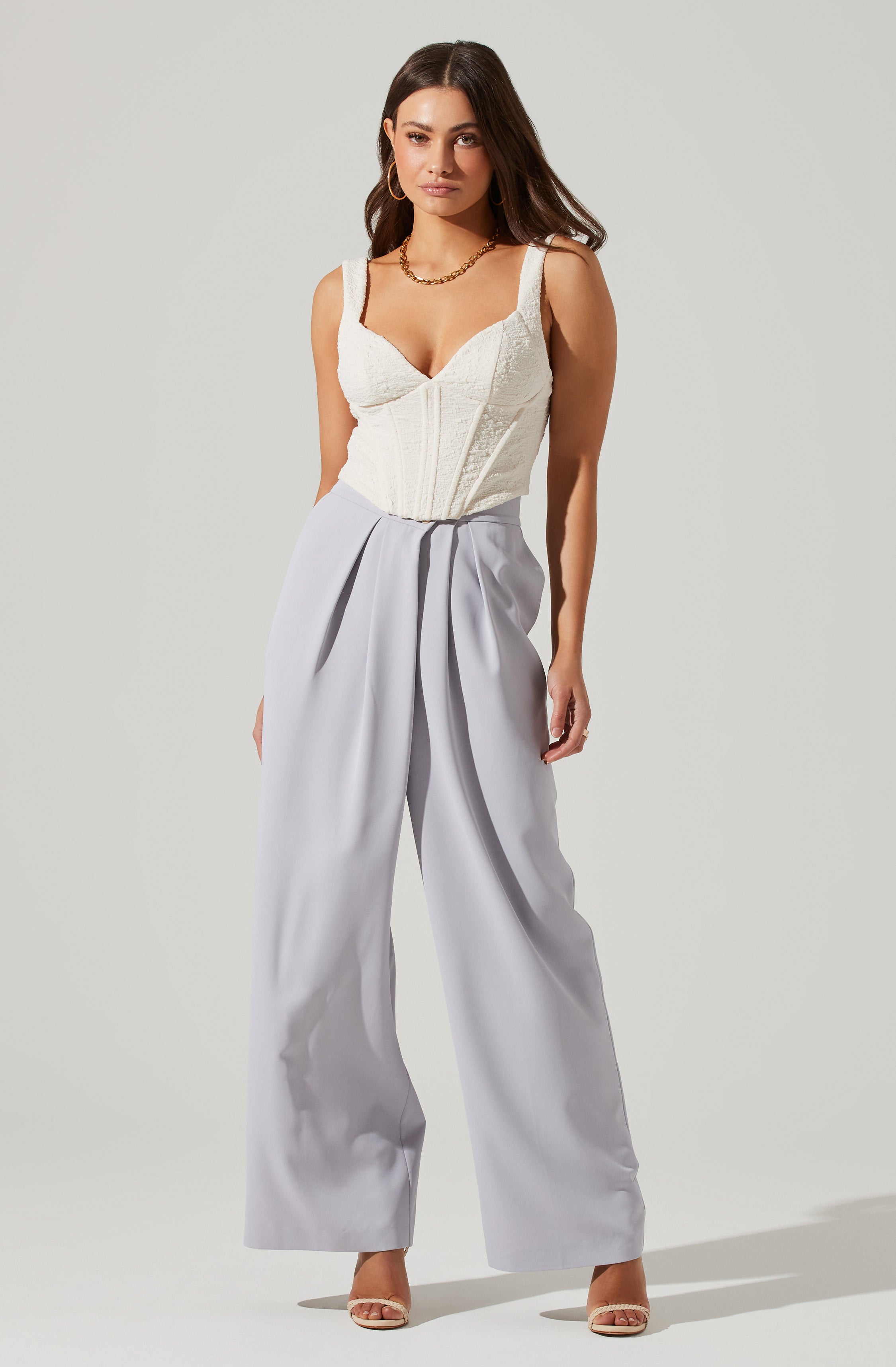 Corset Tank Top-Aljck