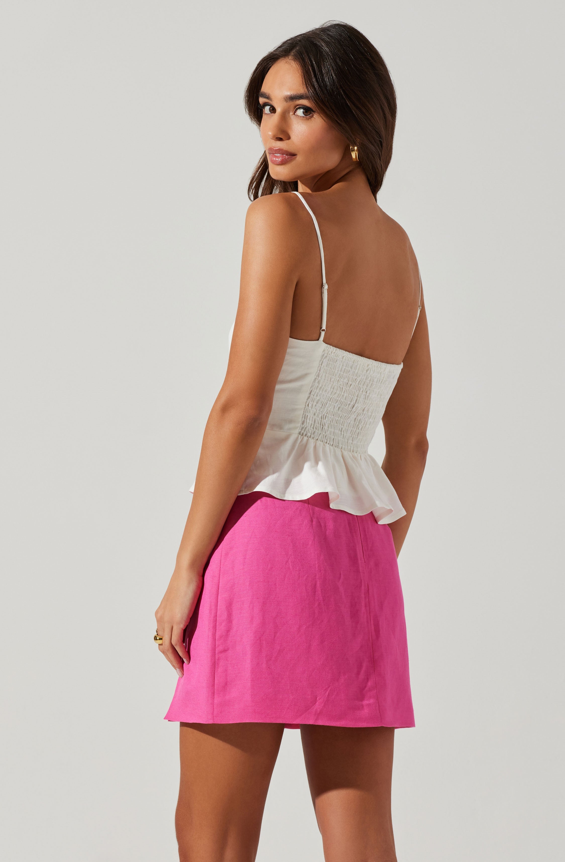 Rhoda Pleated Top-Aljck