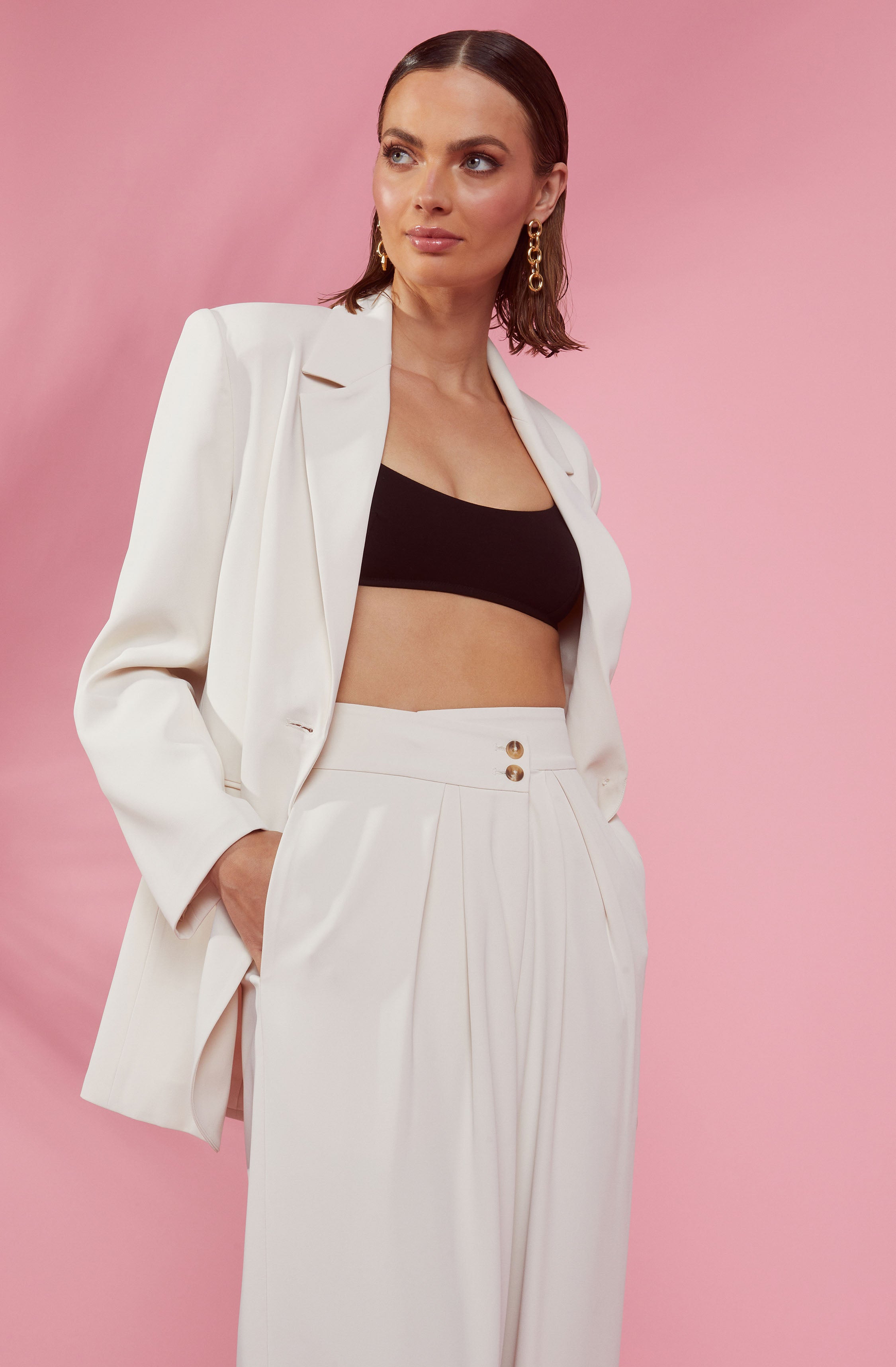 Laudine Oversized Blazer-Aljck