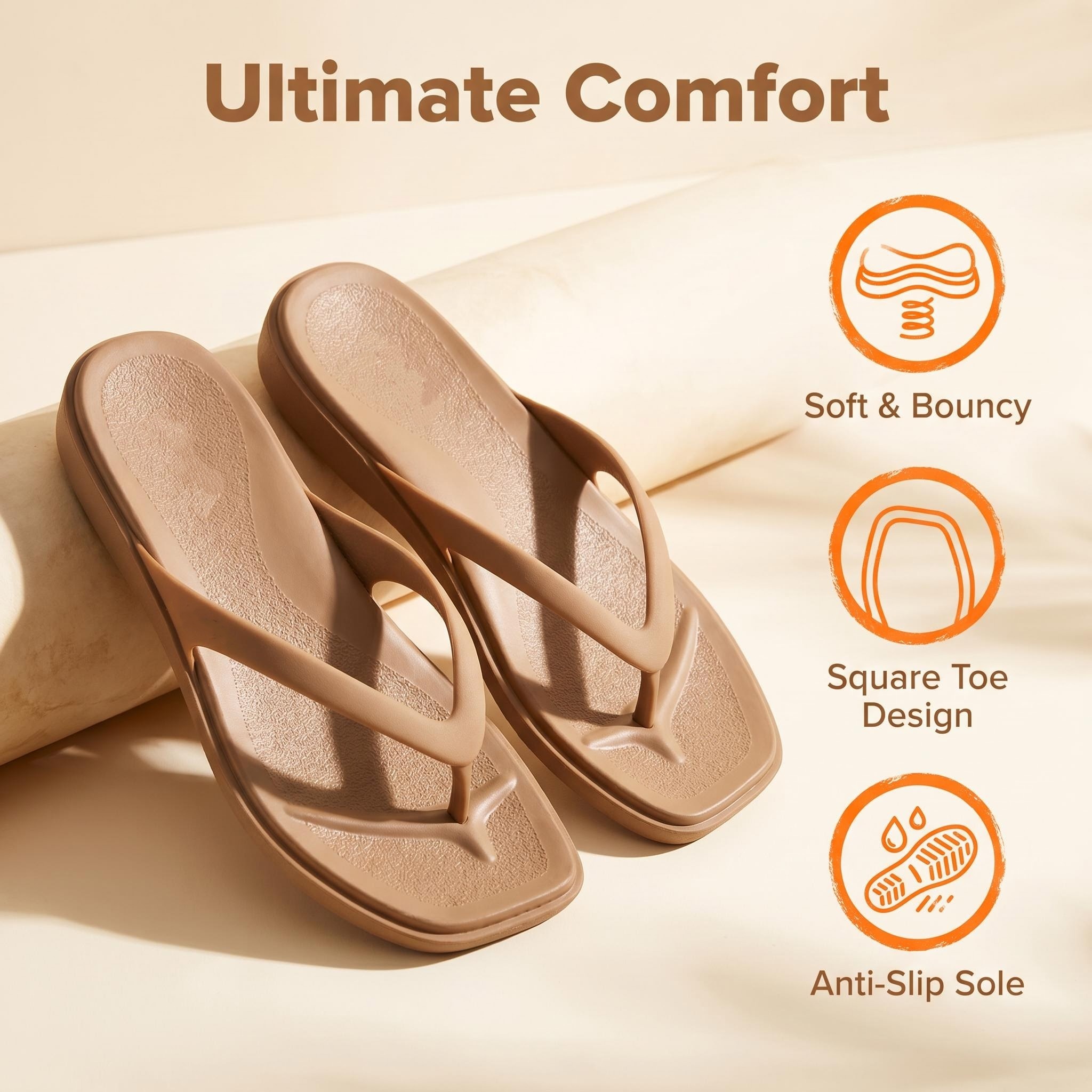 🔥Last Day Promotion 50% OFF - Women's  Women's Miami Flip Flops Summer Sandals