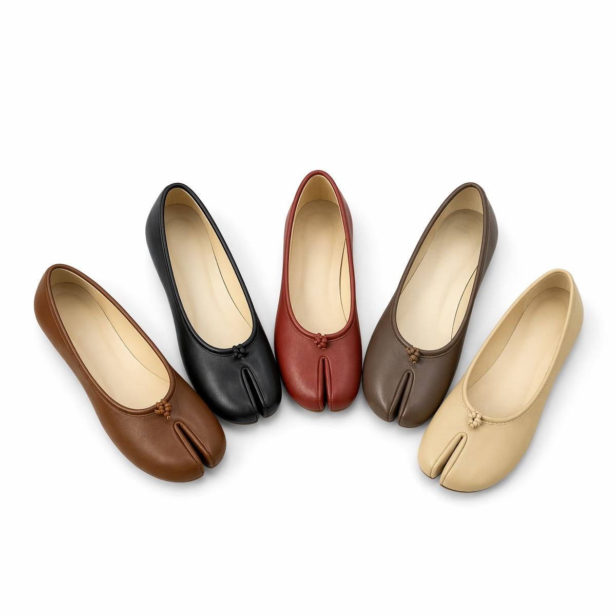 🔥Last Day 50% OFF Women's Split-Toe Loafer Flats, Rounded Toe, Vintage-Inspired Slip-On Casual Loafers Shoes