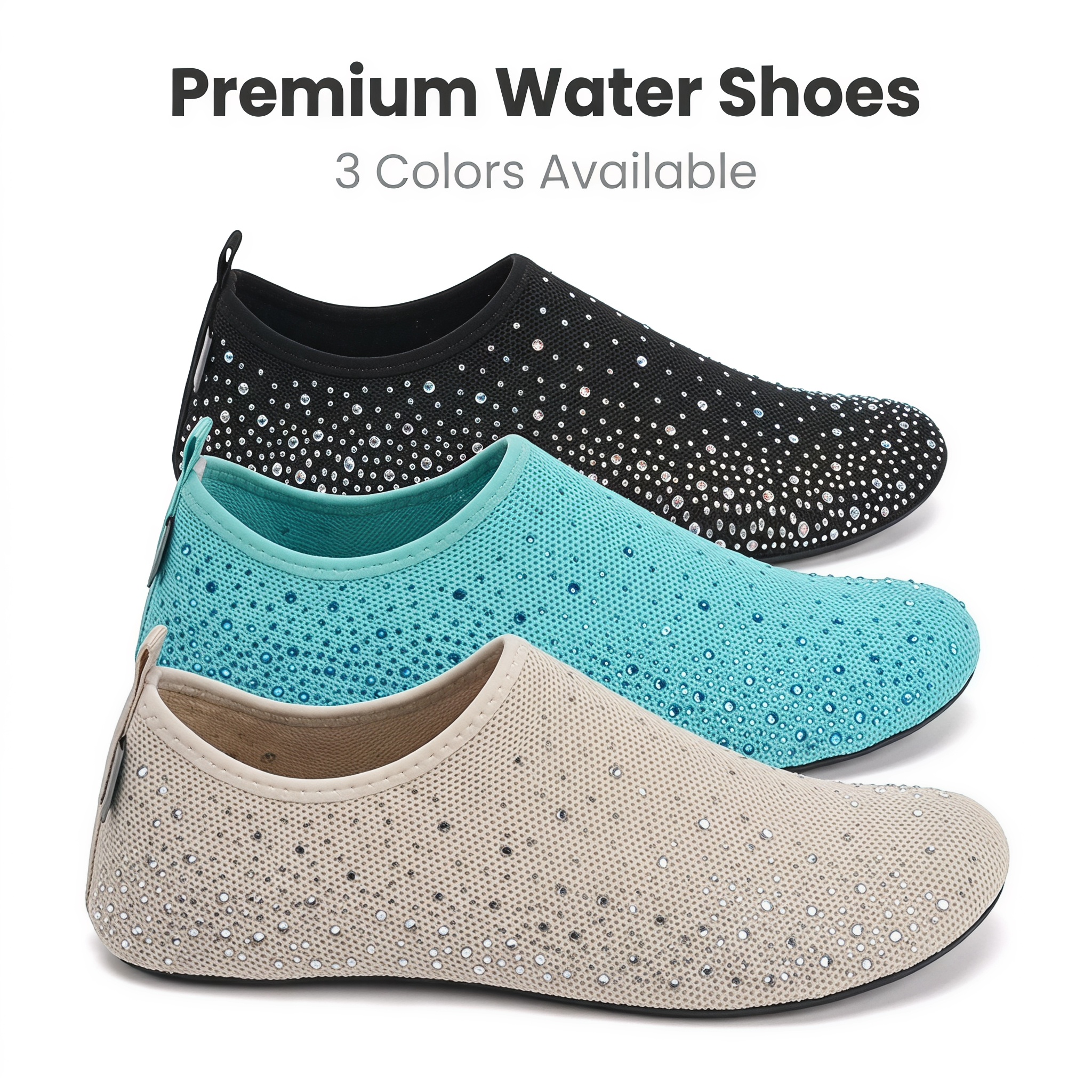 Womens Barefoot Water Shoes Travel House Slippers for Indoor and Outdoor Aqua Socks 