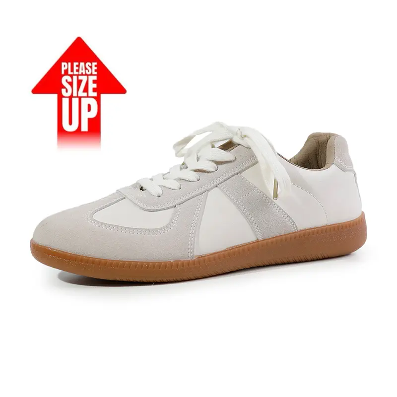 Men's Army Training Shoes Lace Up Casual Trainers Breathable Lightweight Non-SlipComfortable Running Style Shoes