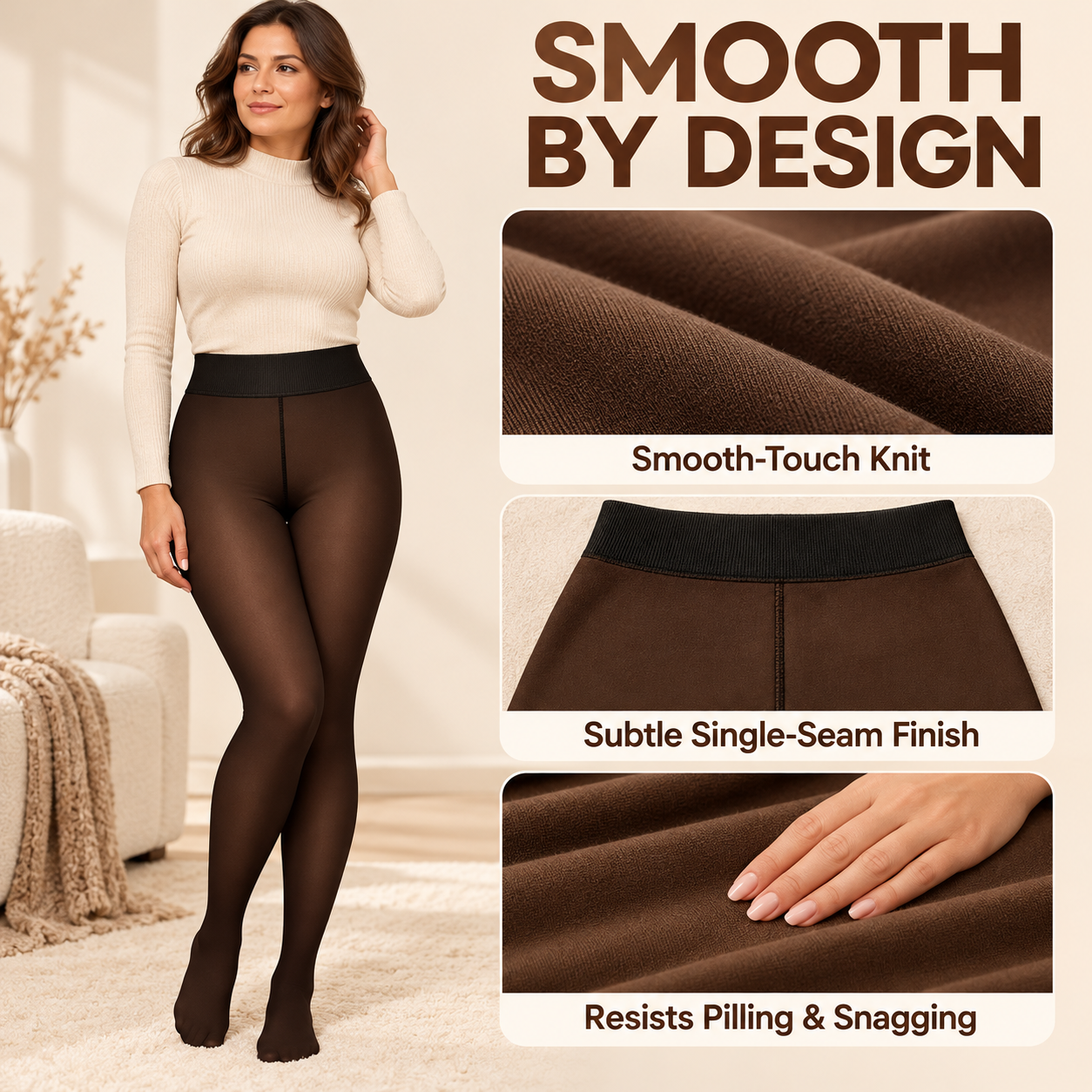 Women Fleece Lined Tights Body Slimming Leggings Sheer Fake Translucent Pantyhose Plus Size Thermal High Waisted Footed Opaque Tights