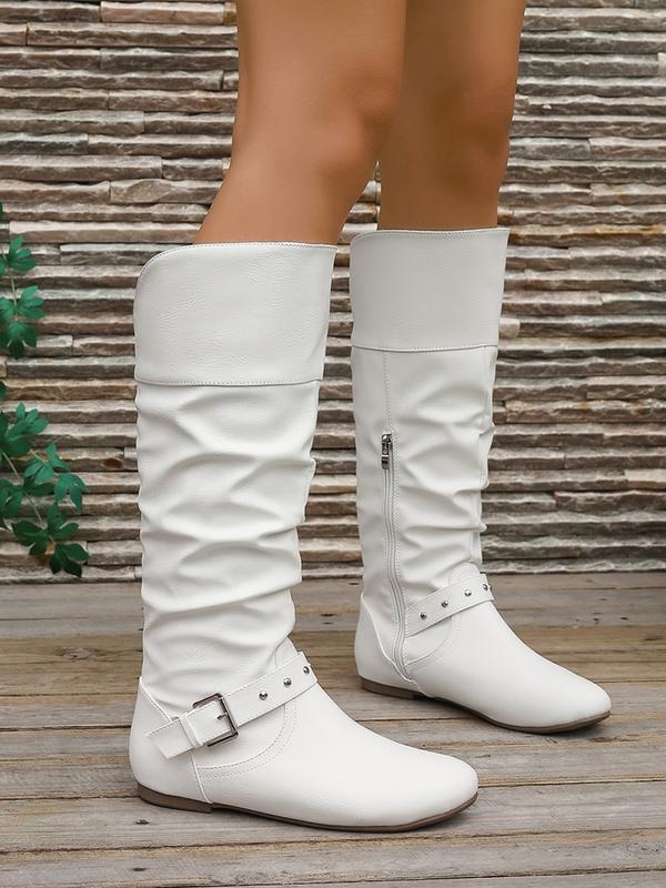 Women's  Mid-Calf Fashionable Warm For Fall & Winter Boots 