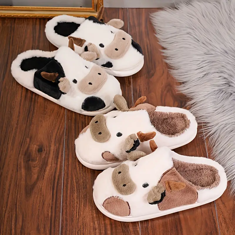  Cute Cartoon Animal Shape Slippers