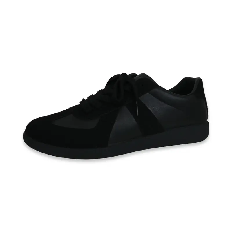 Men's Army Training Shoes Lace Up Casual Trainers Breathable Lightweight Non-SlipComfortable Running Style Shoes