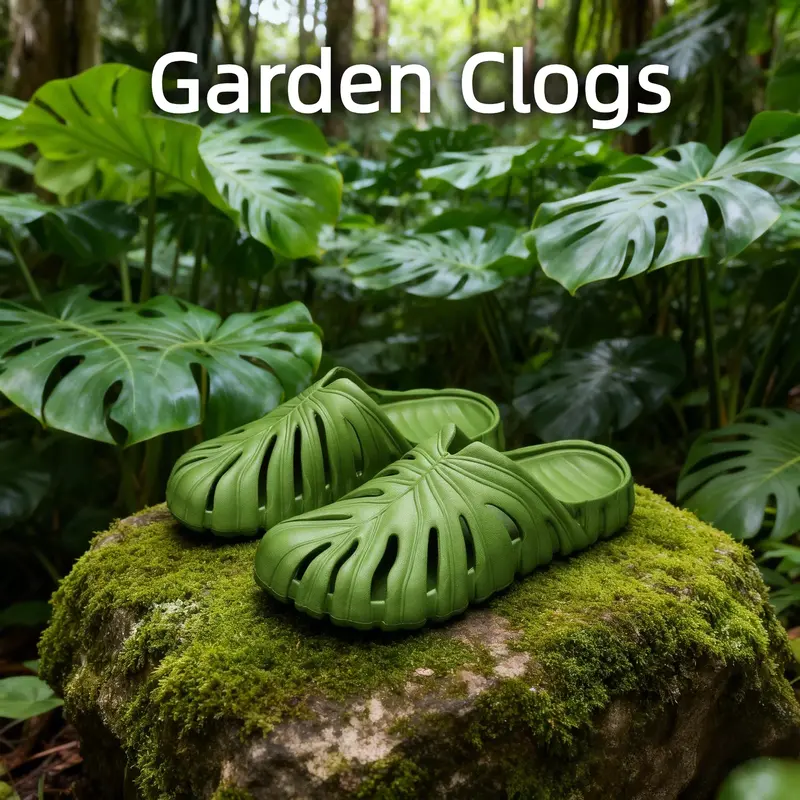 2026 New Unisex Garden Clogs  Slip-Resistant Thick Sole Plant Slippers in Natural Style Breathable Nonslip house slippers slippers Soft Walking Shoes