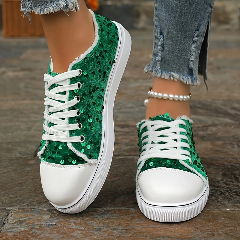 Women's Round Toe Low-top Sneakers