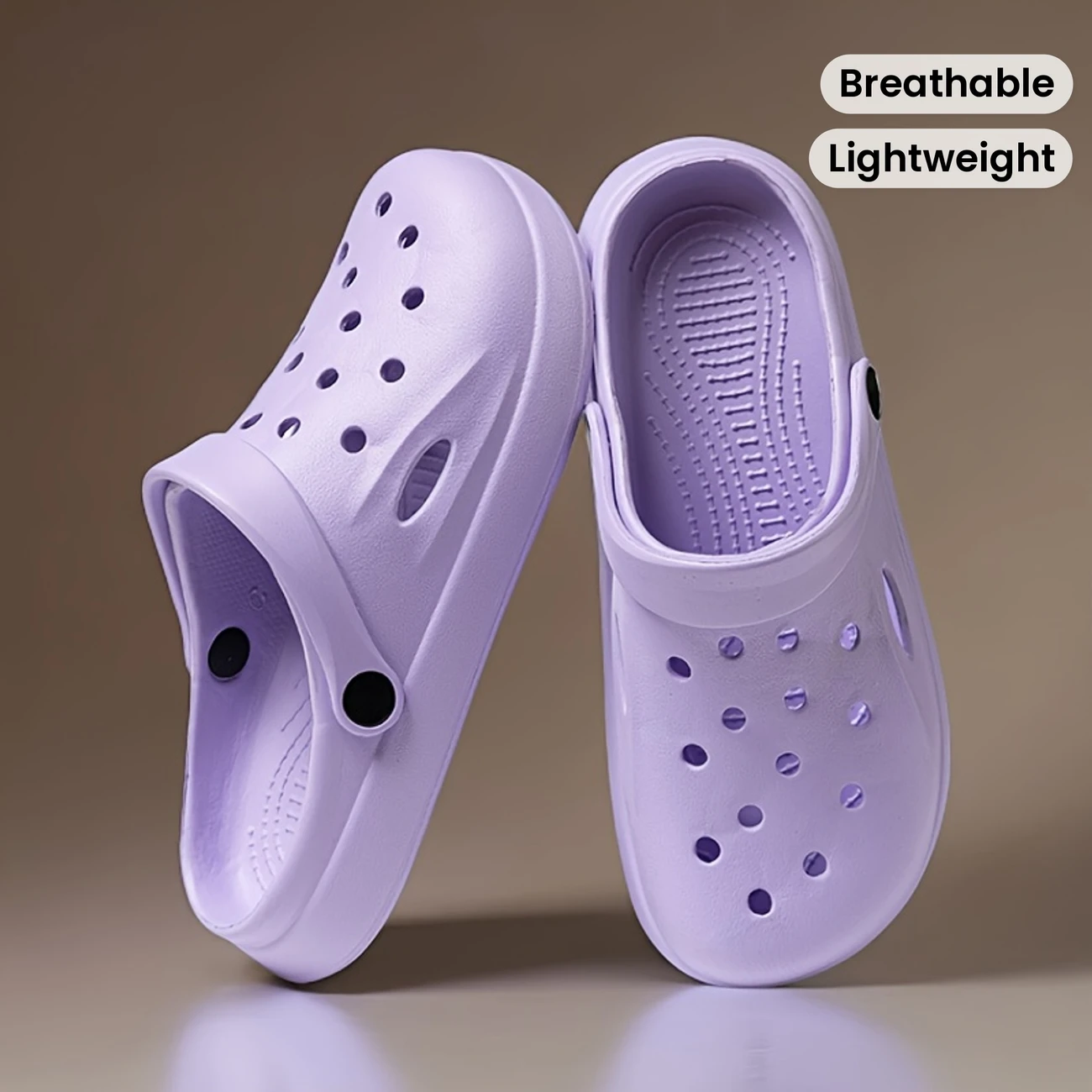 Buy 1 GET 2 ! Lightweight EVA Solid Color Clogs for Home, Garden, and Beach