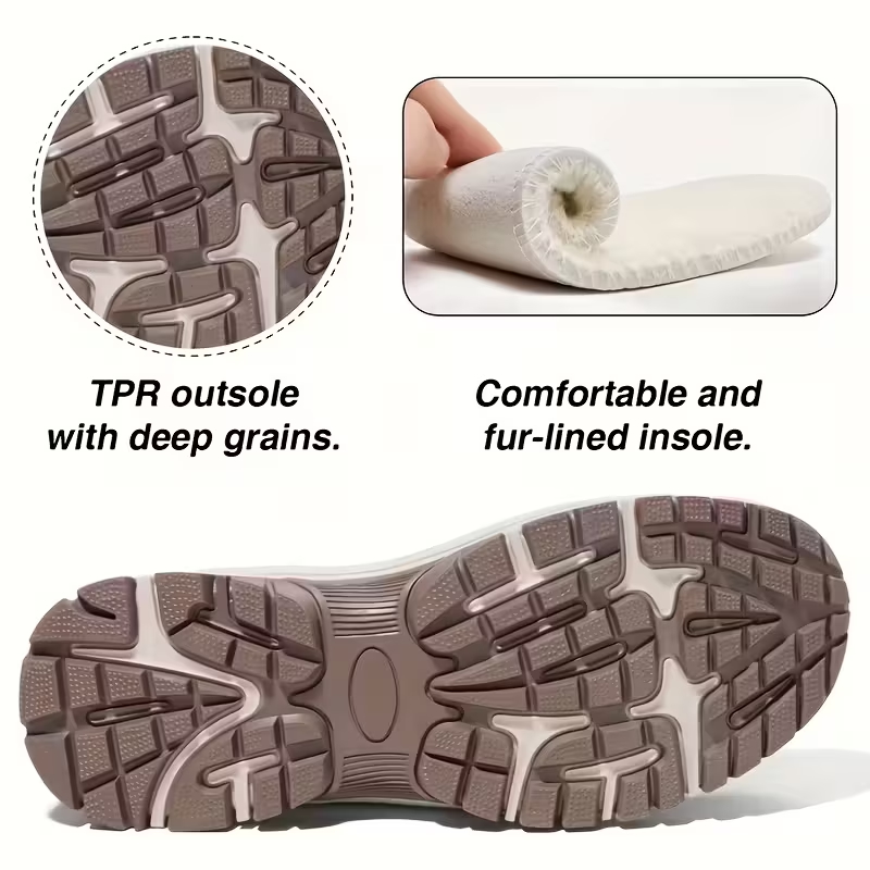 Women's Warm  with Plush Fleece Lining & EVA  Outdoor Winter Snow Boots