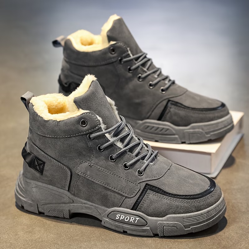Men'S Fashion Trendy Classic Versatile Outdoor Snow Boots