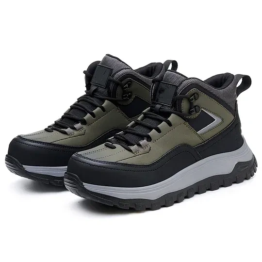 (⏰Limited Time Sale 70% OFF) Men's Orthopedic Protective Hiking/Work Boots - Waterproof, Slip-resistant, Impact-resistant, Puncture-resistant - Wide toe box, Arch Support, Ankle Support
