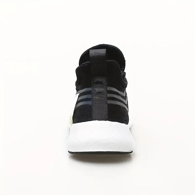 Men's High Elasticity Running Shoes with Popcorn Sole TPR Outsole - Ultra-Lightweight Breathable Mesh Athletic Sneakers for Gym